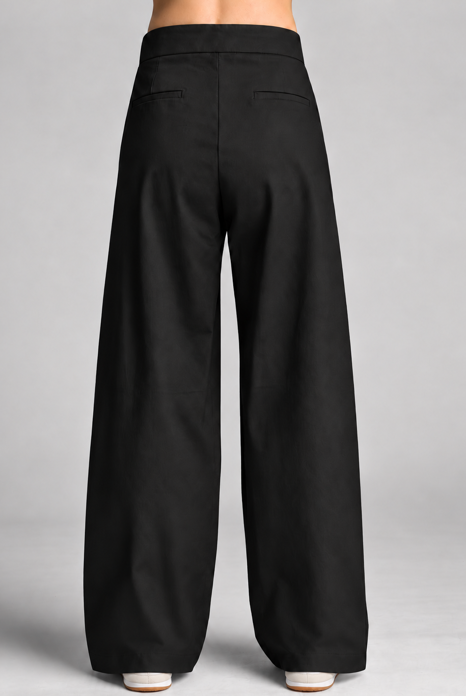Sailor Stretch Pant - Black Cotton Drill - Paula Ryan