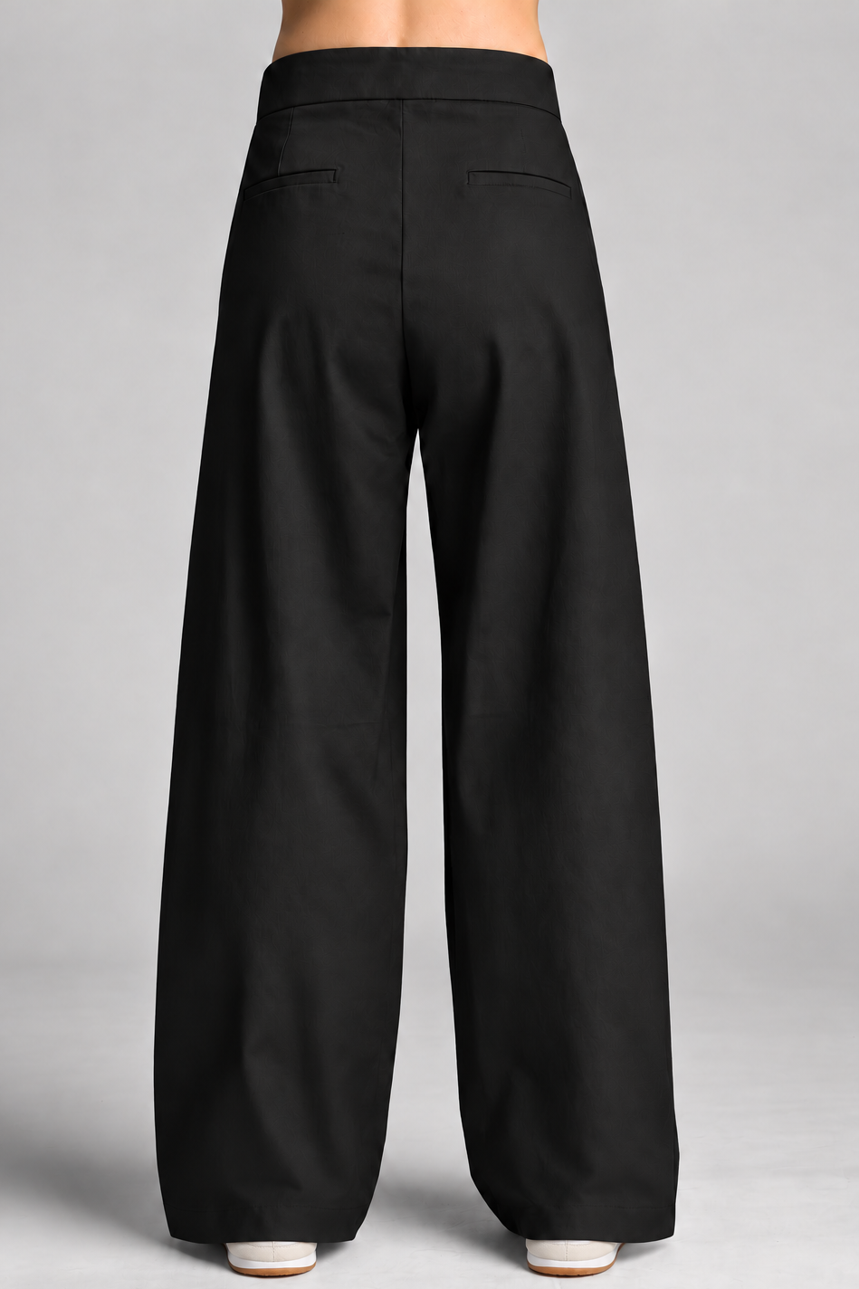 Sailor Stretch Pant - Black Cotton Drill - Paula Ryan