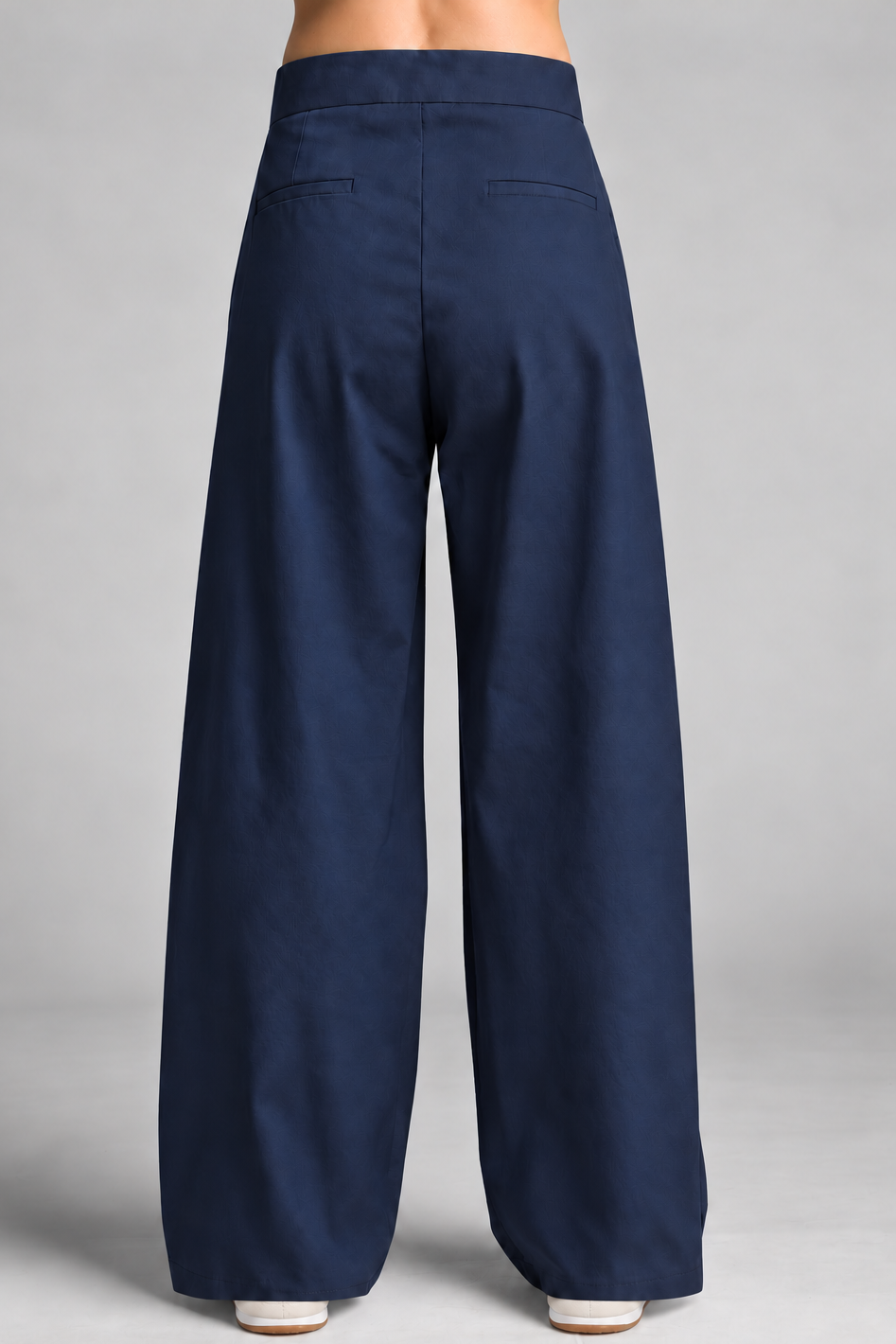 Sailor Stretch Pant - Navy Cotton Drill - Paula Ryan