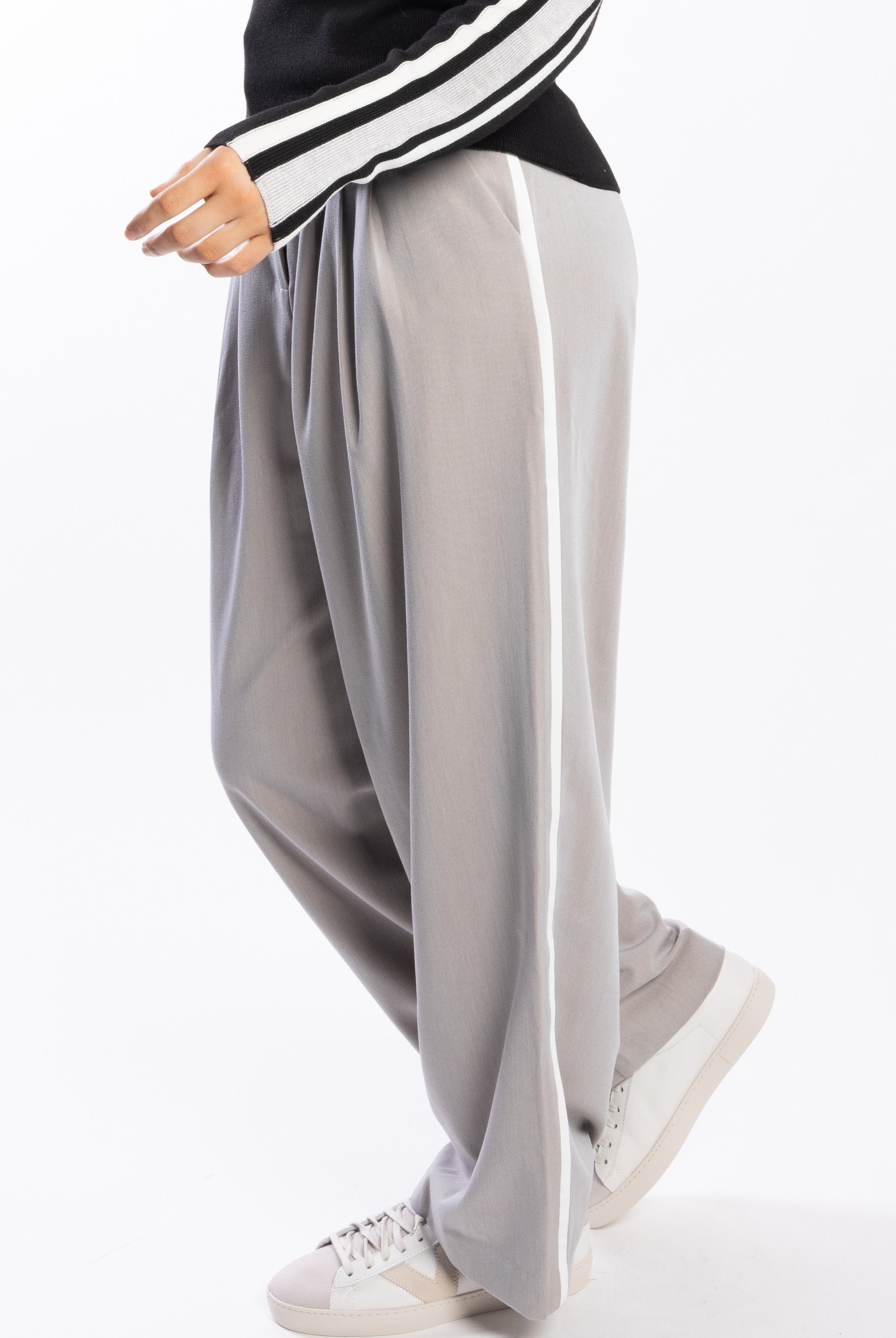 DRAMA THE LABEL Beau Pant - Putty/Ivory - Magpie Style
