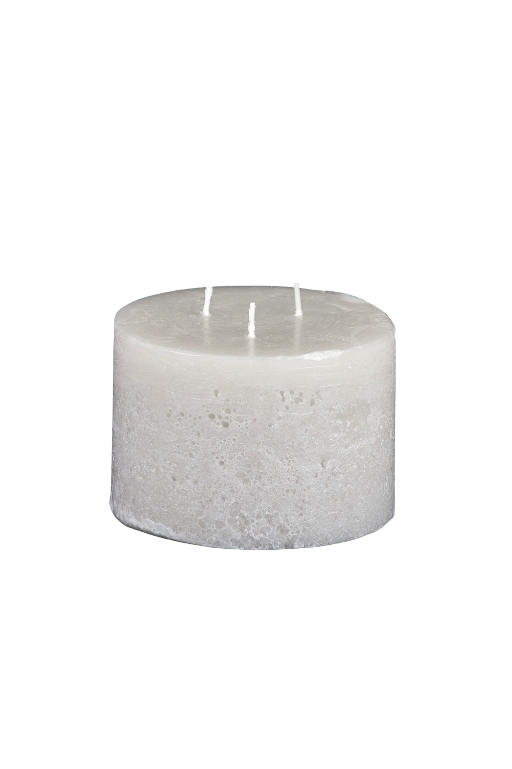 Large Terra Texture Pillar Candle - Nat - Magpie Style