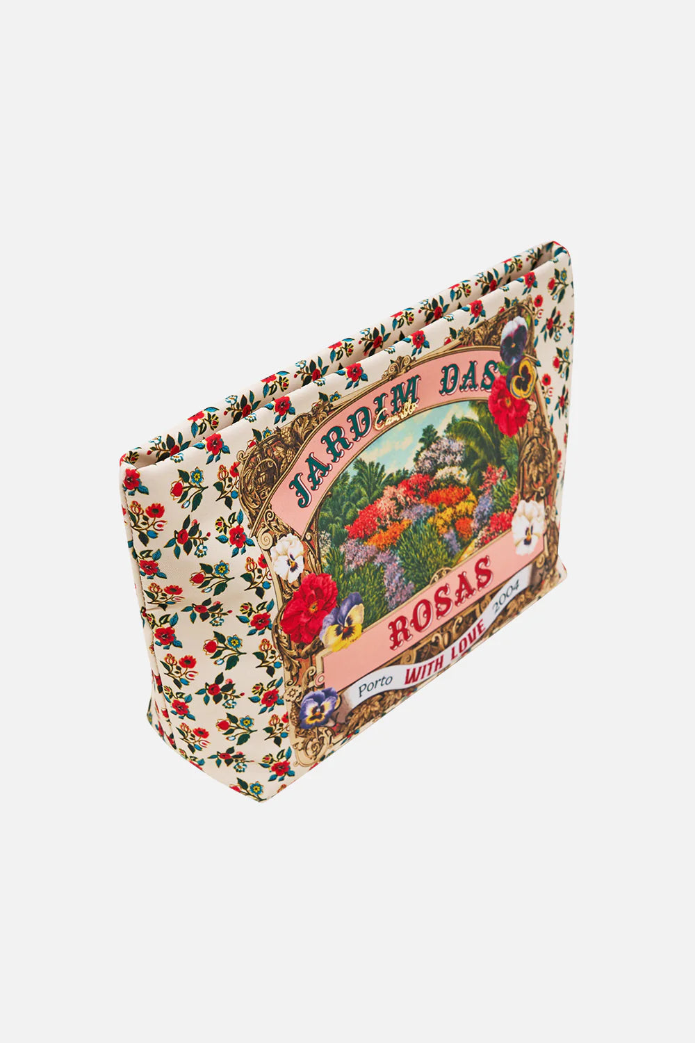 CAMILLA Large Makeup Clutch - Aromatic Amor - Magpie Style