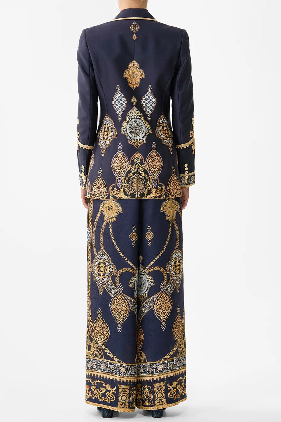 CAMILLA Double Breasted Suit Jacket - The Imperial Gate - Magpie Style