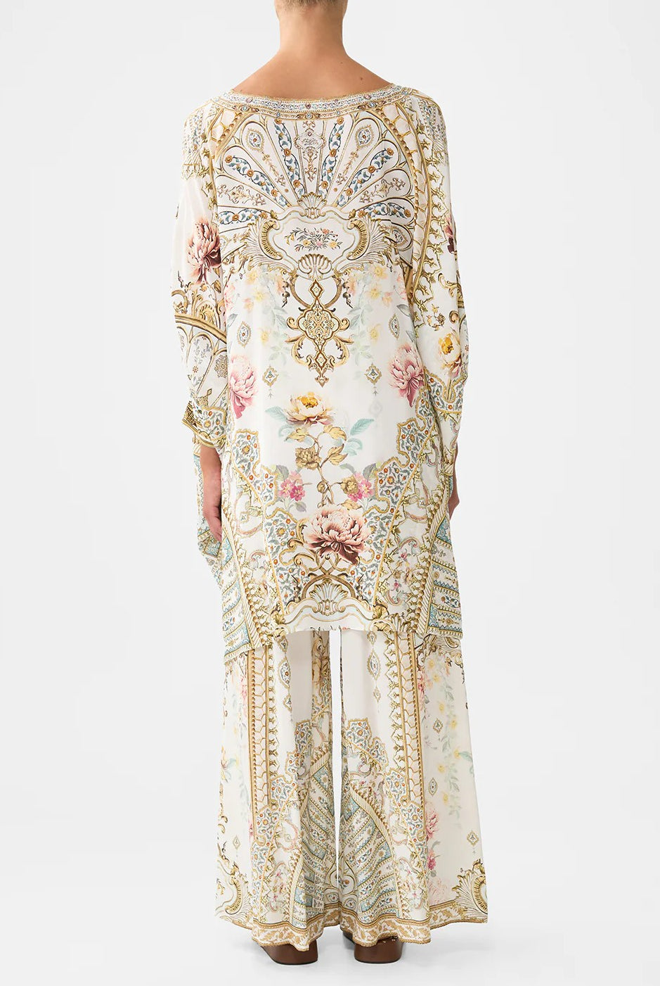 CAMILLA Short Kaftan with Cuff - Ottoman Dynasty - Magpie Style