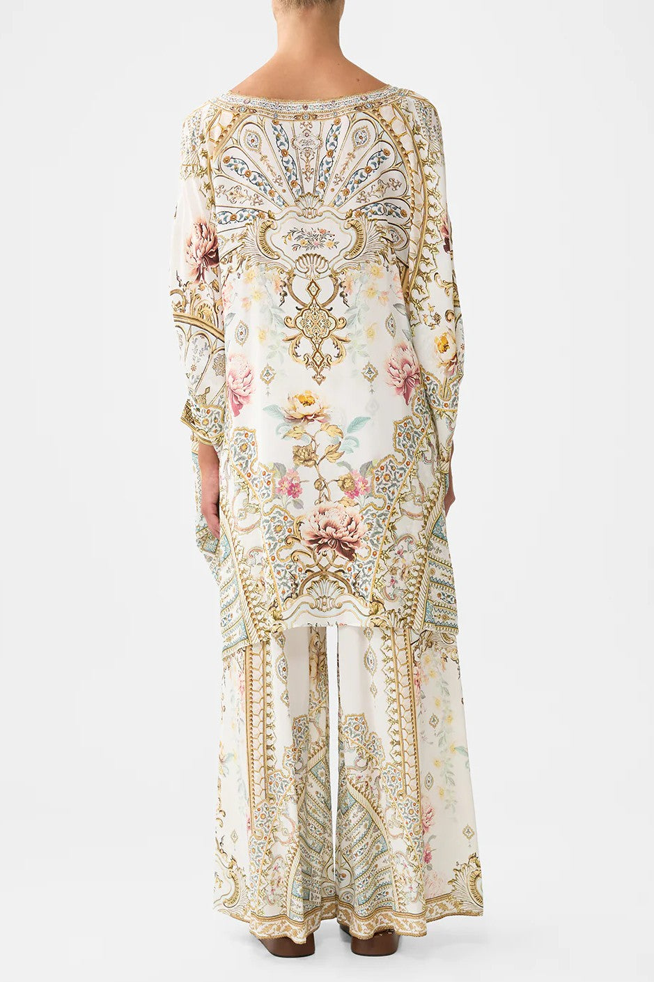 CAMILLA Short Kaftan with Cuff - Ottoman Dynasty - Magpie Style