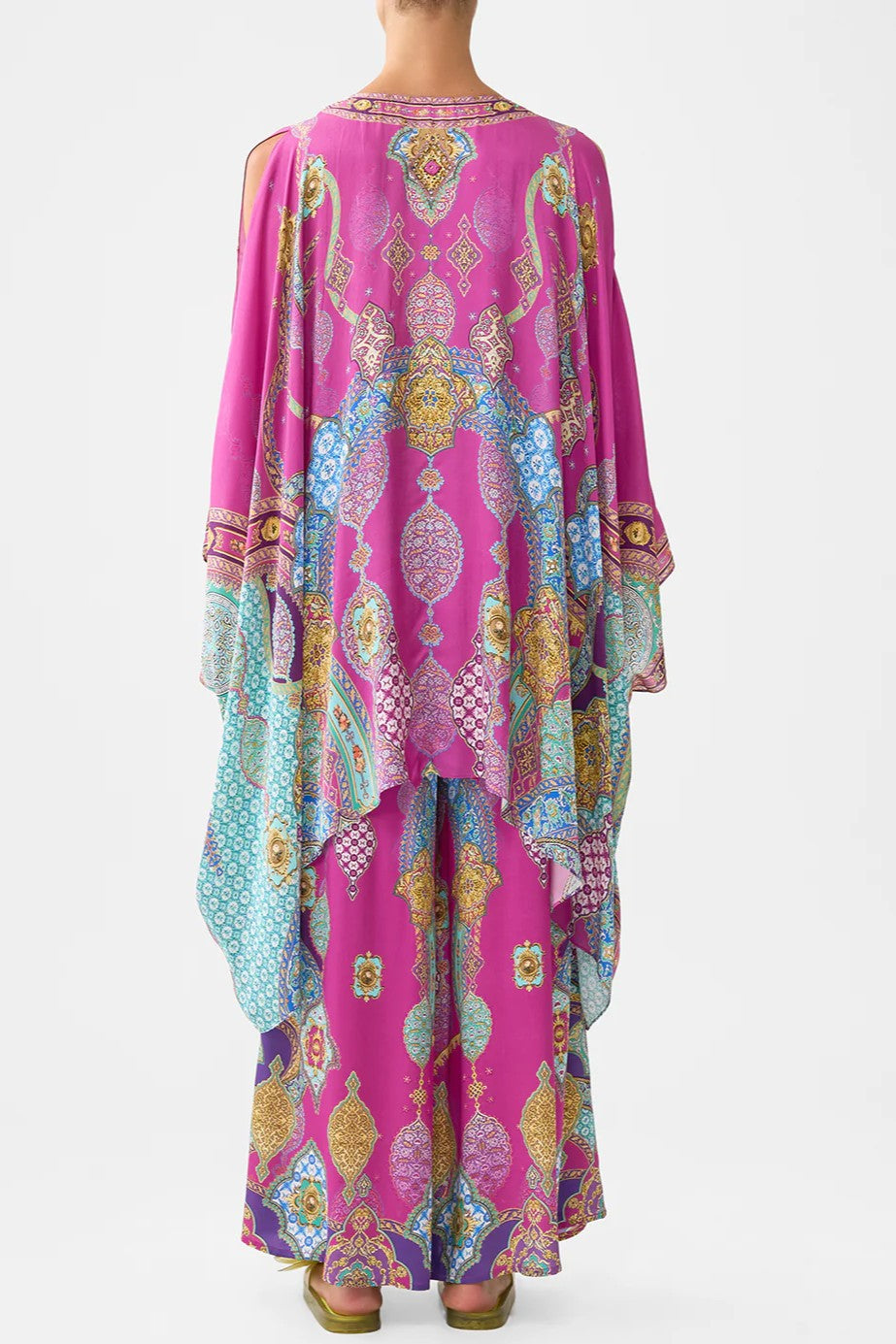 CAMILLA Split Shoulder Short Kaftan - Concubines Sultans & Courtiers - Magpie Style
