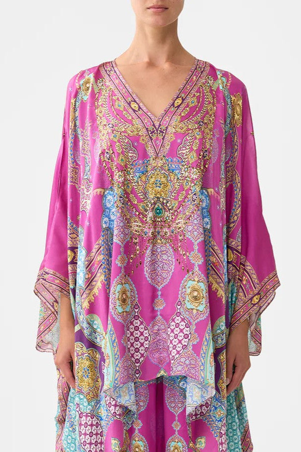 CAMILLA Split Shoulder Short Kaftan - Concubines Sultans & Courtiers - Magpie Style