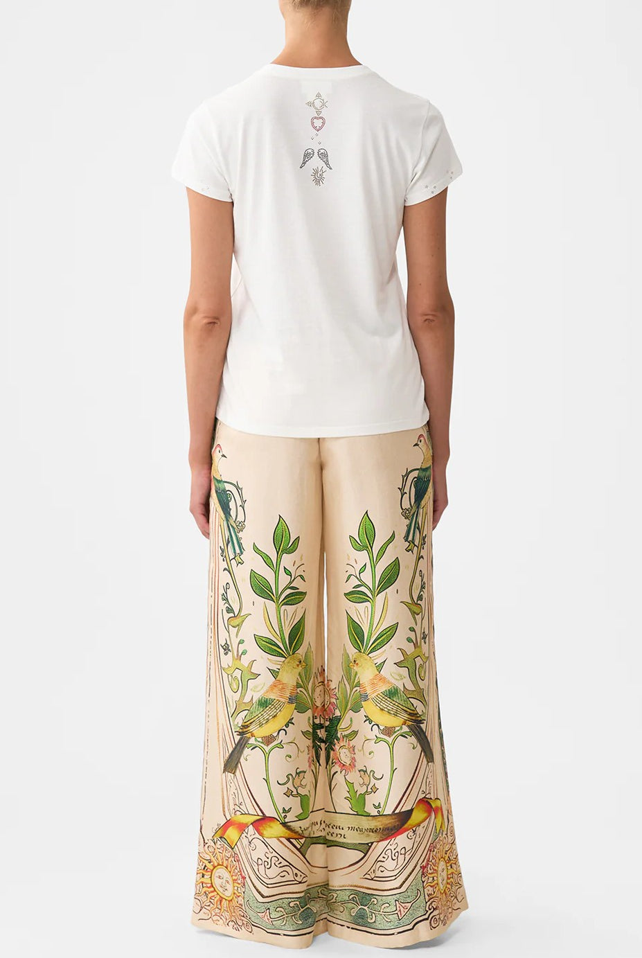 CAMILLA Slim Fit Round Neck T-Shirt - House of Horoscopes - Magpie Style