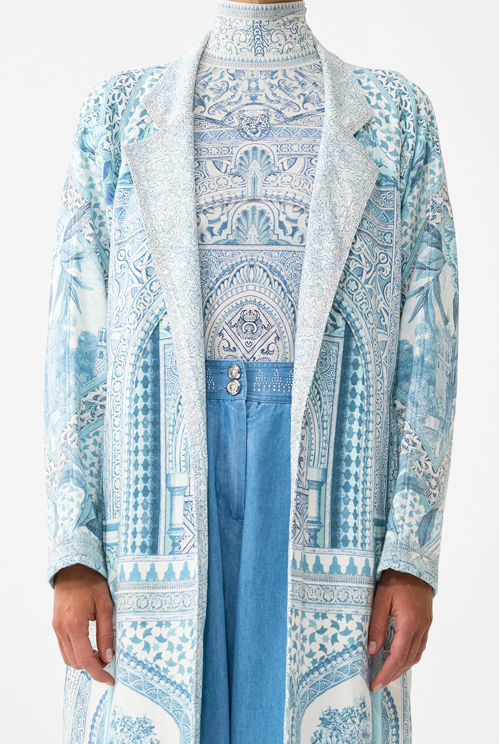 CAMILLA Sweat-Trench Coat - The Hum Of The Alhambra - Magpie Style