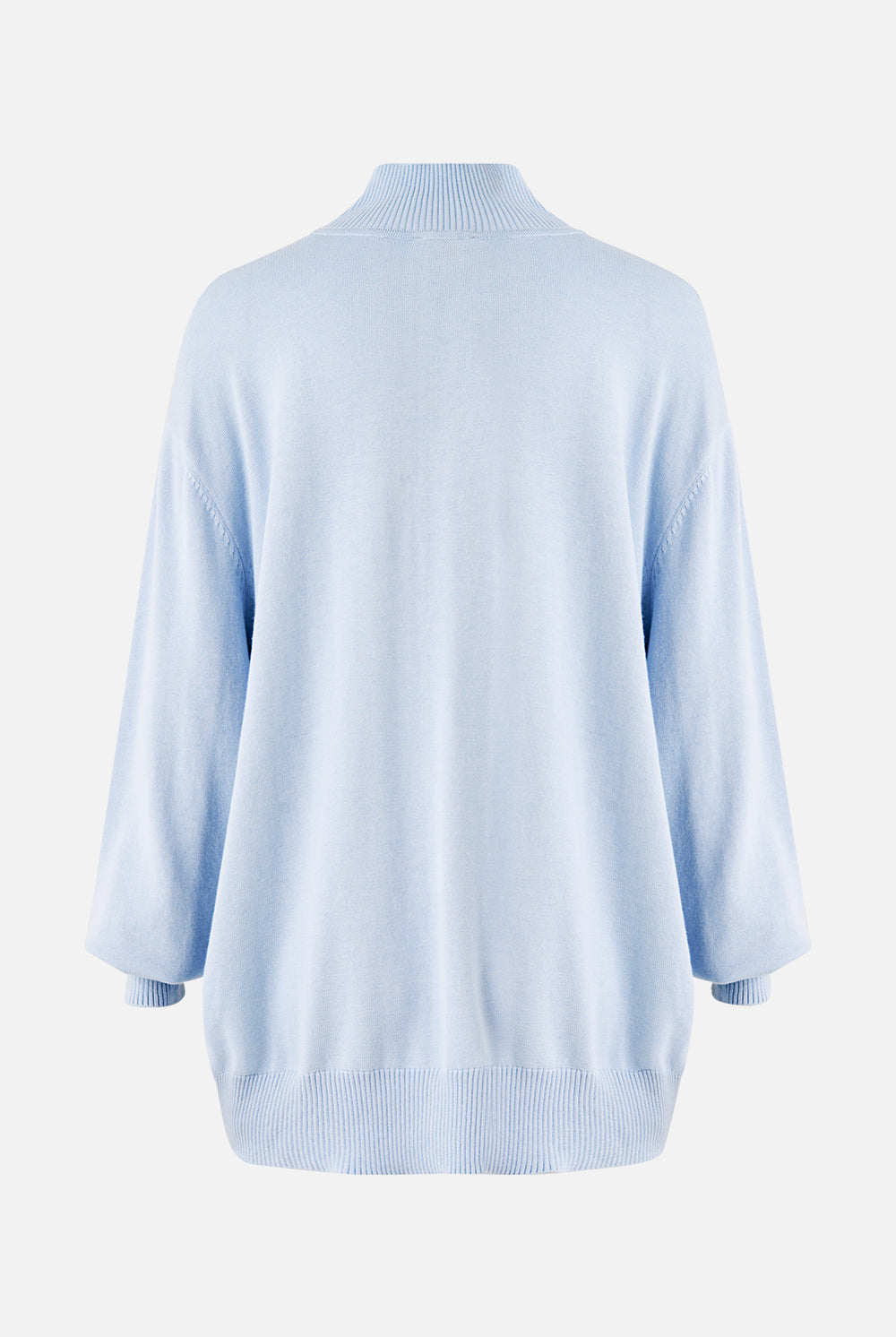 CAMILLA Silk Front Turtle Neck Knit - The Hum Of The Alhambra - Magpie Style