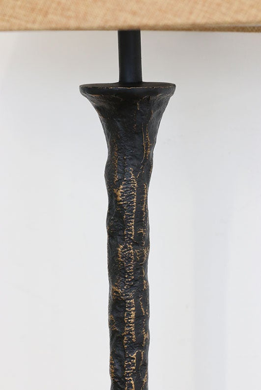Clara Table Lamp Base Antique Brass Finish