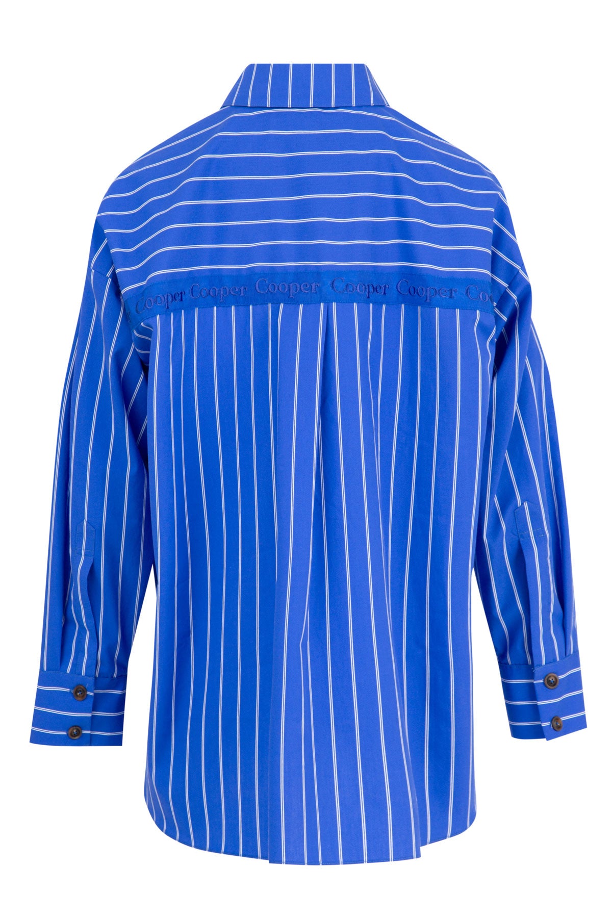 COOPER A-Shirt Your Eyes Shirt - Blue Stripe - Magpie Style