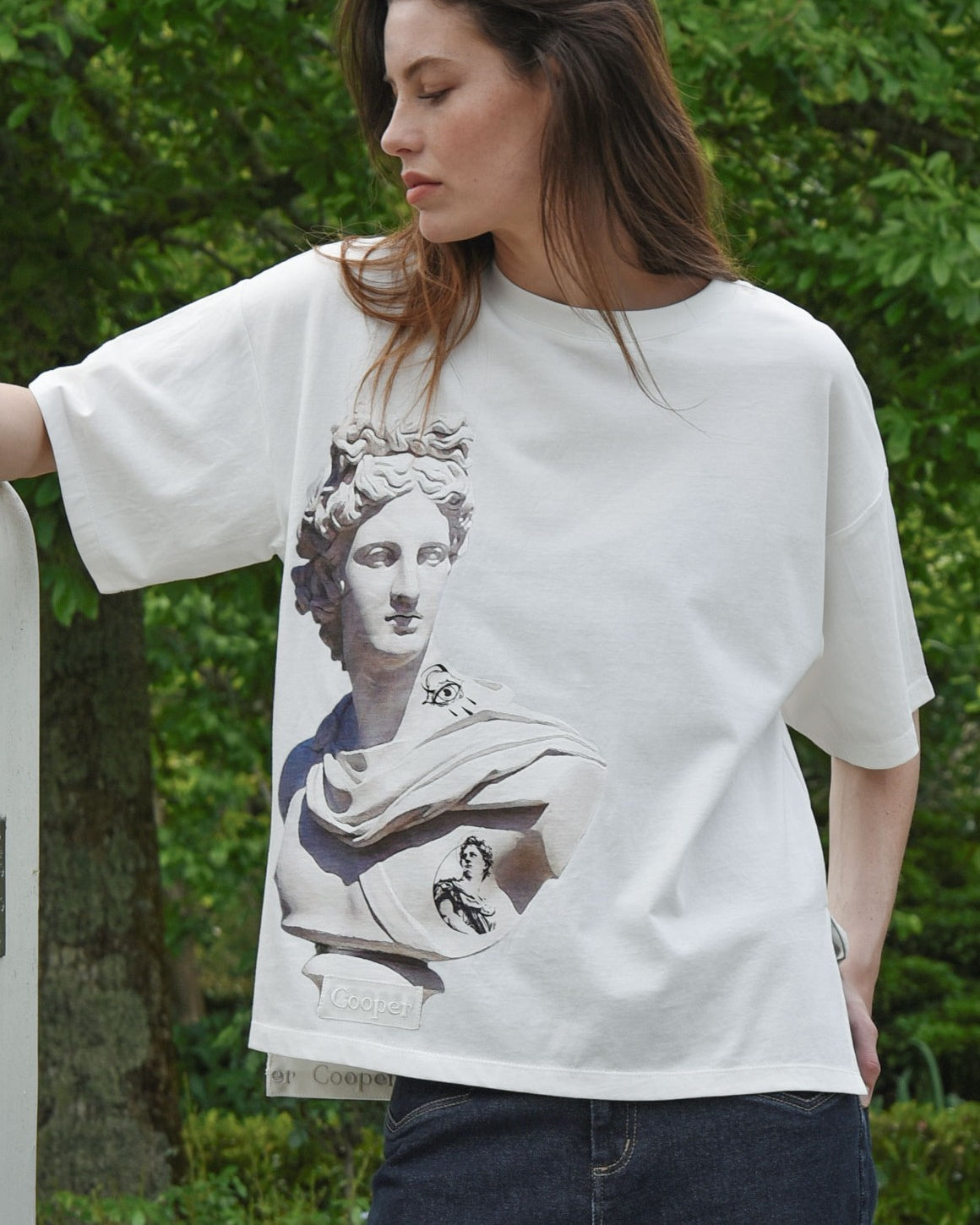 COOPER Its All In Your Head Top - White - Magpie Style