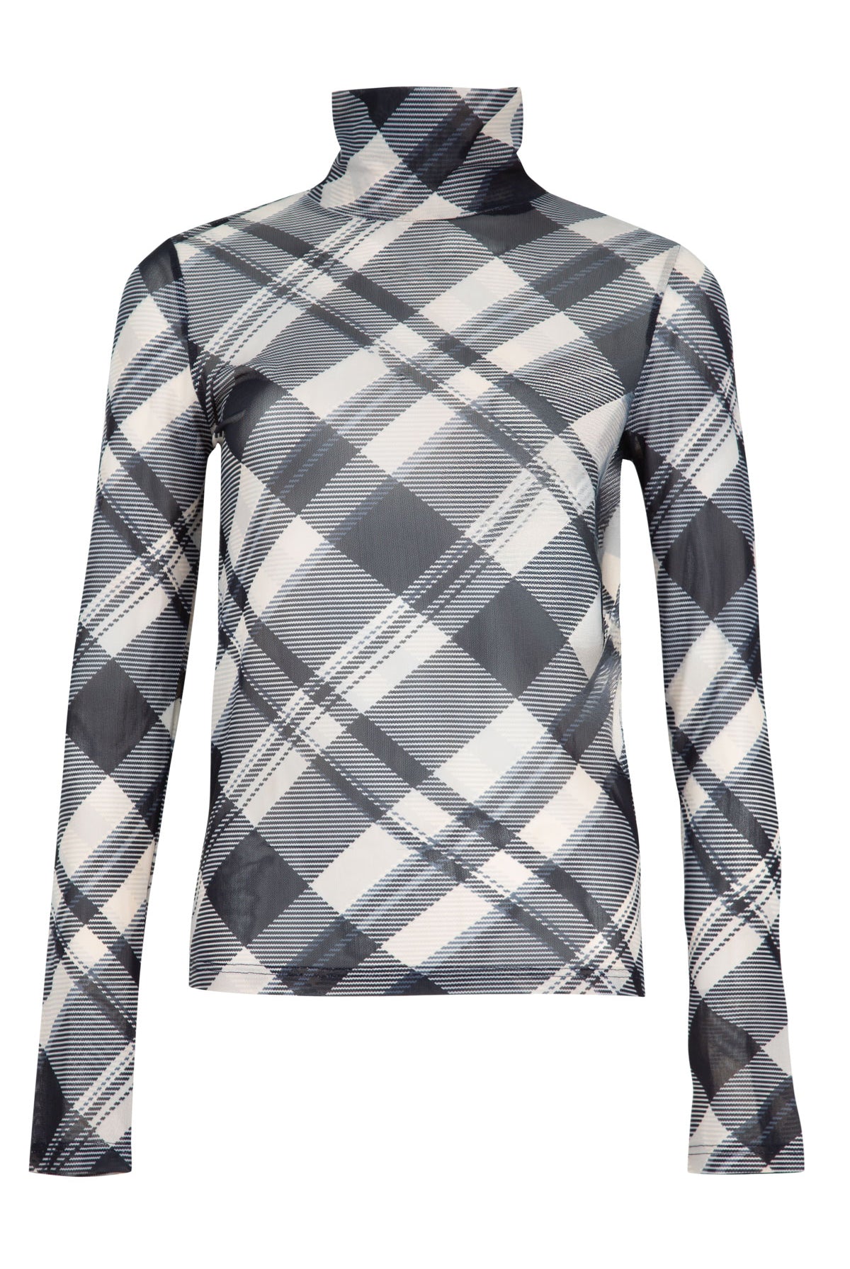 COOPER Its Neck and Neck Top - Stone Check - Magpie Style