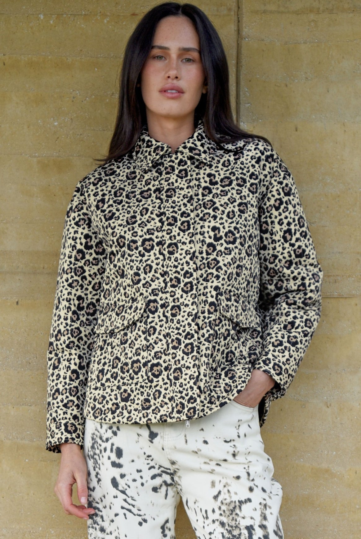 CURATE Invent The Future Jacket - Leopard - Magpie Style