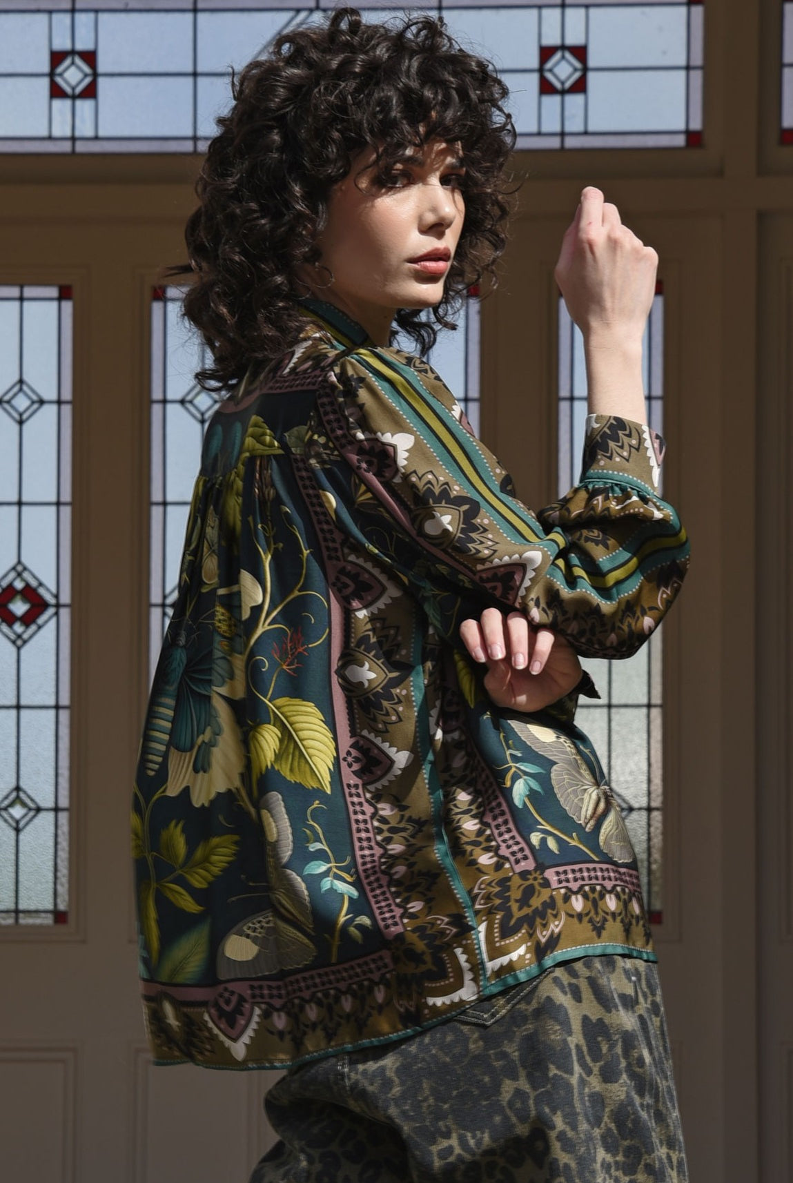 CURATE Duly Knotted Shirt - Moth - Magpie Style