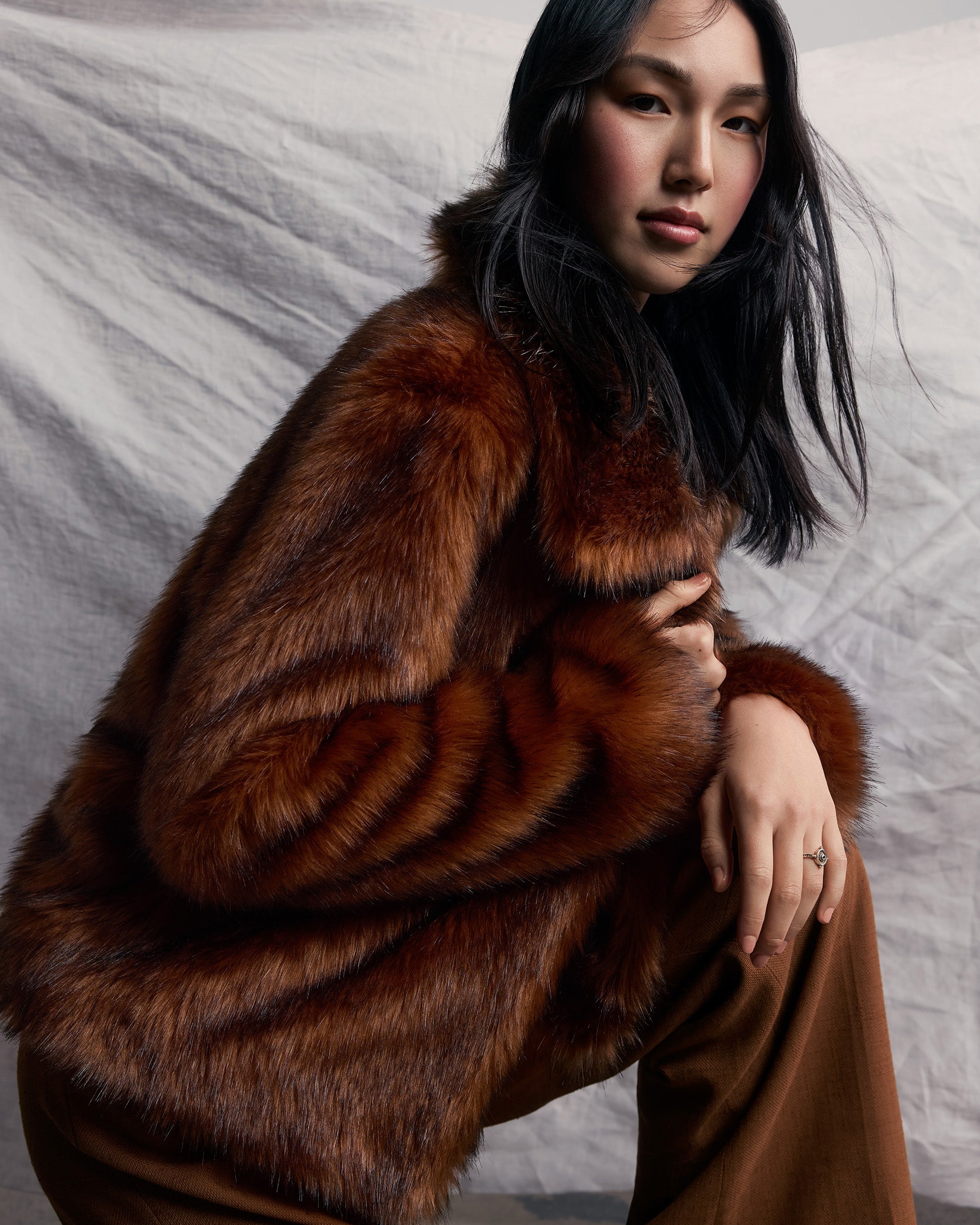 UNREAL FUR Courage Jacket - Ginger - Magpie Style