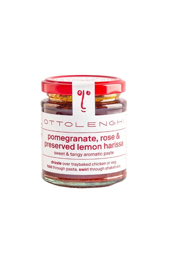 Ottolenghi Rose, Pomegranate and Preserved Lemon Harissa 170g - Magpie Style