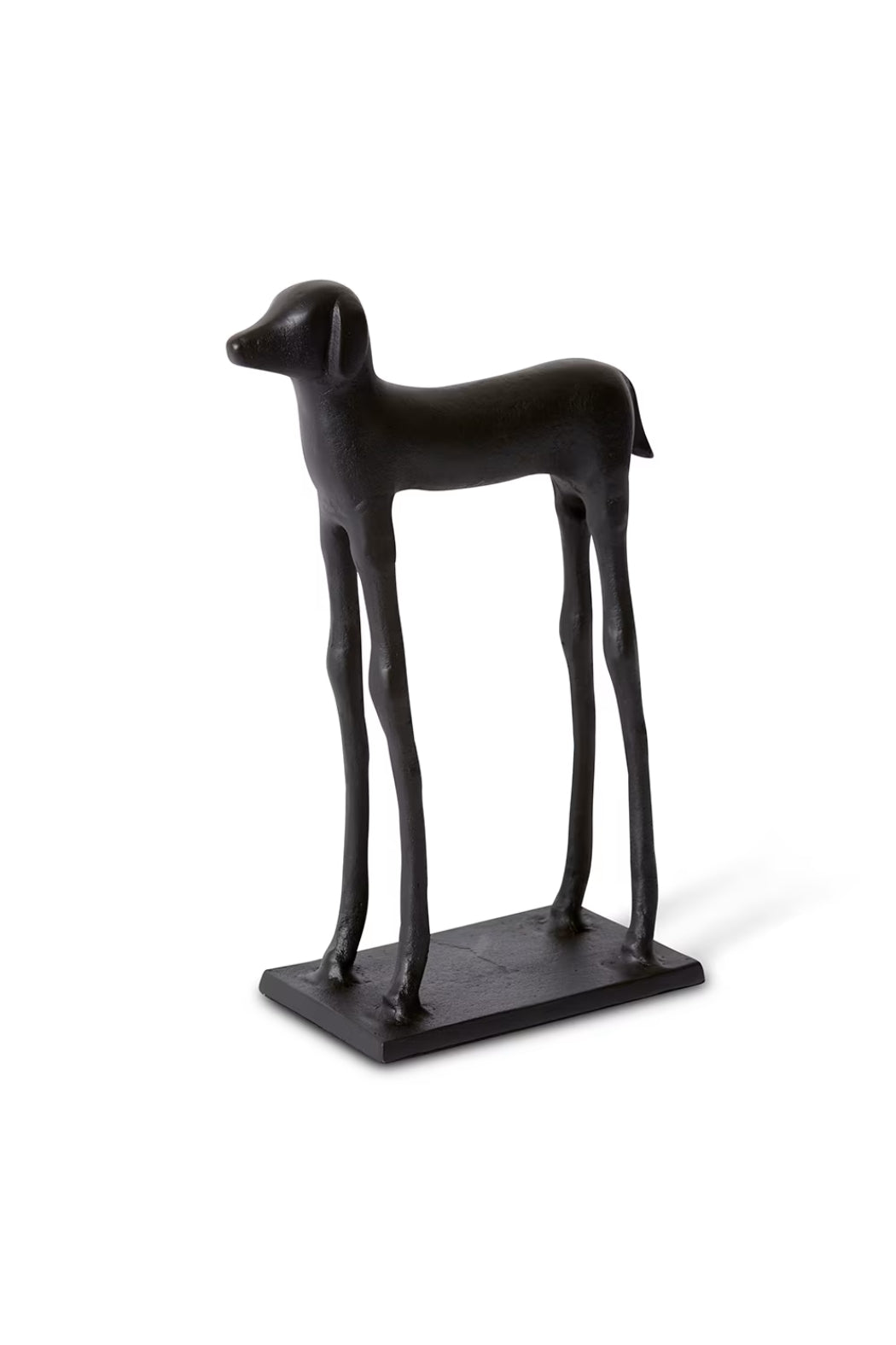 Black Hound Sculpture - Large - Magpie Style