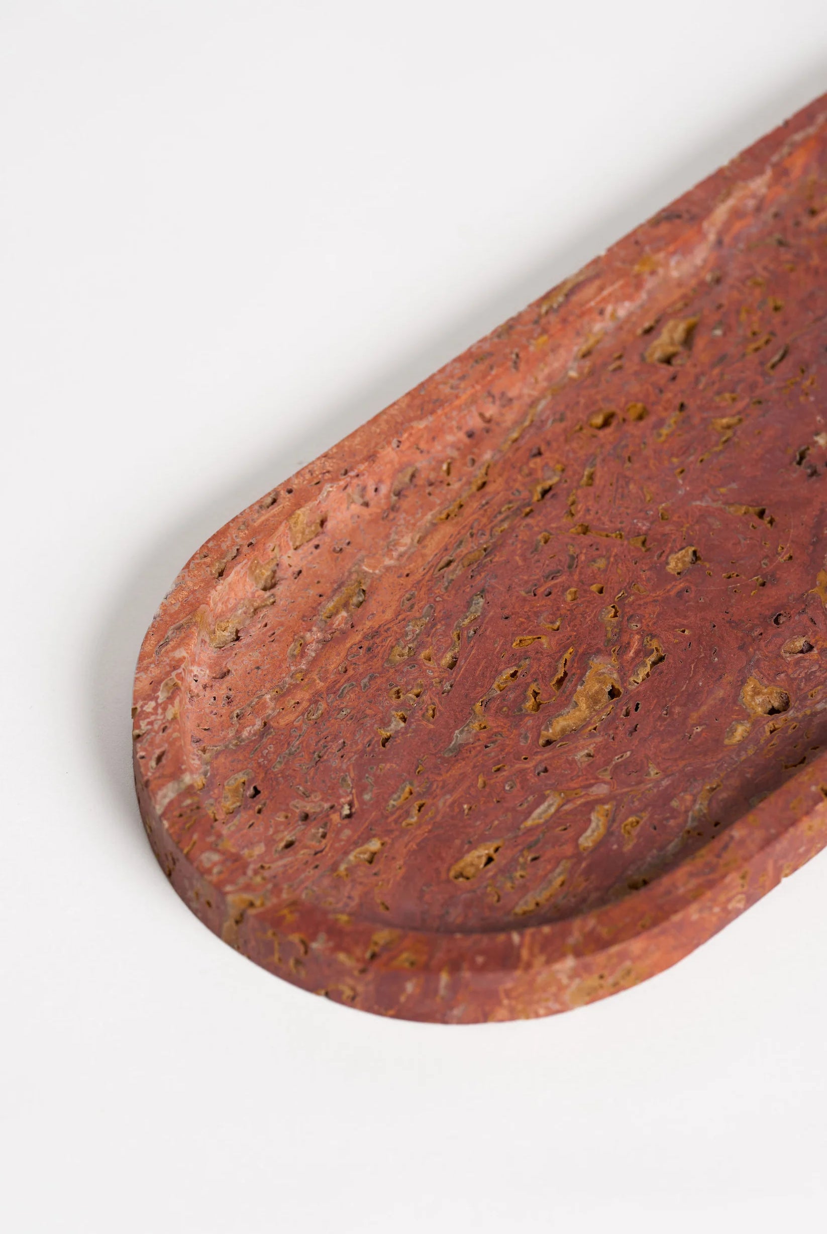 Line Tray - Burnt Travertine - Magpie Style