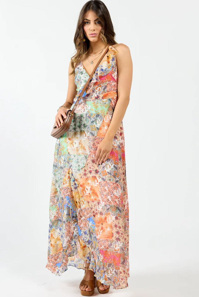 DRAMA THE LABEL Indiana Dress - Patch Print - Magpie Style