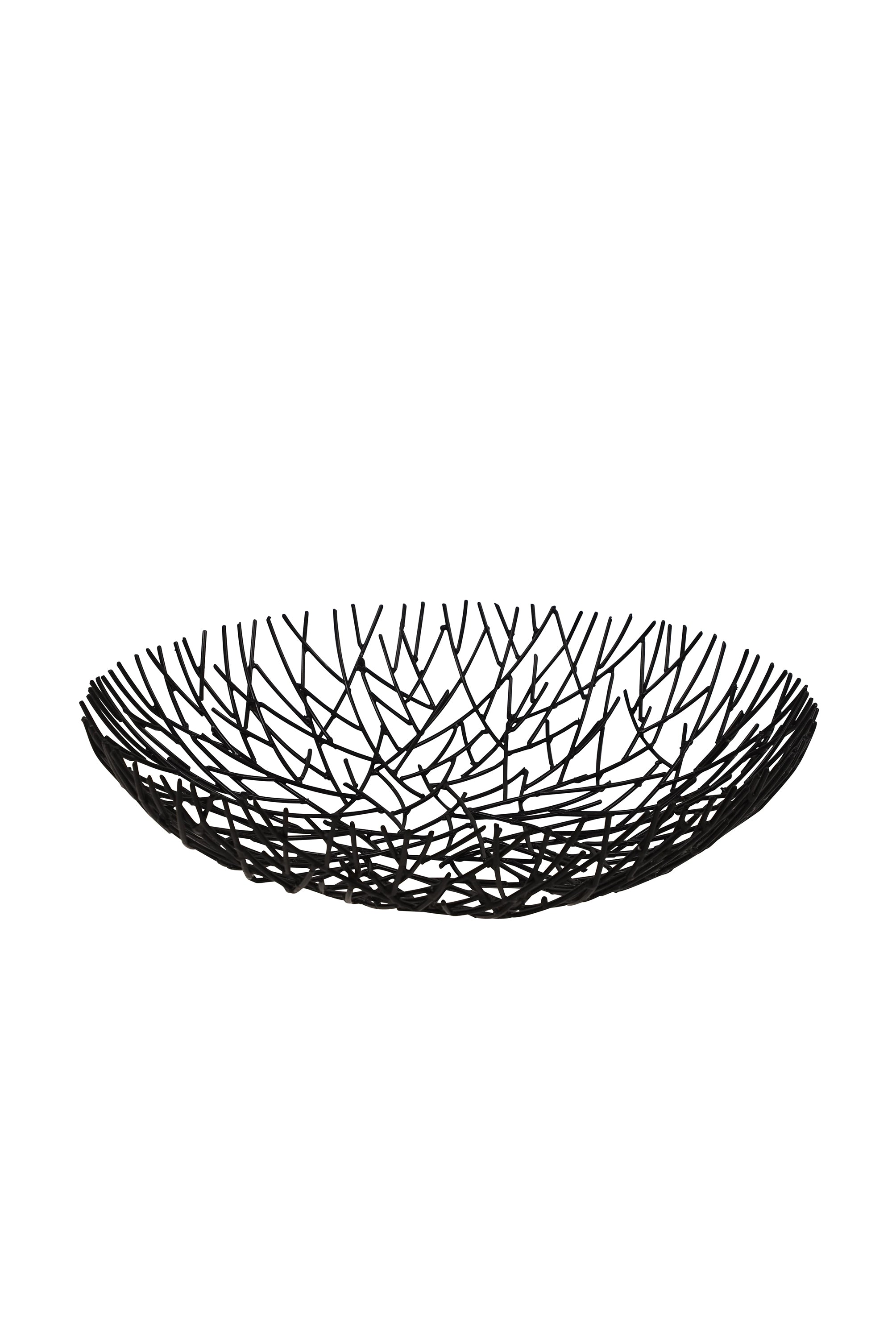 Twig Bowl - Matt Black - Magpie Style