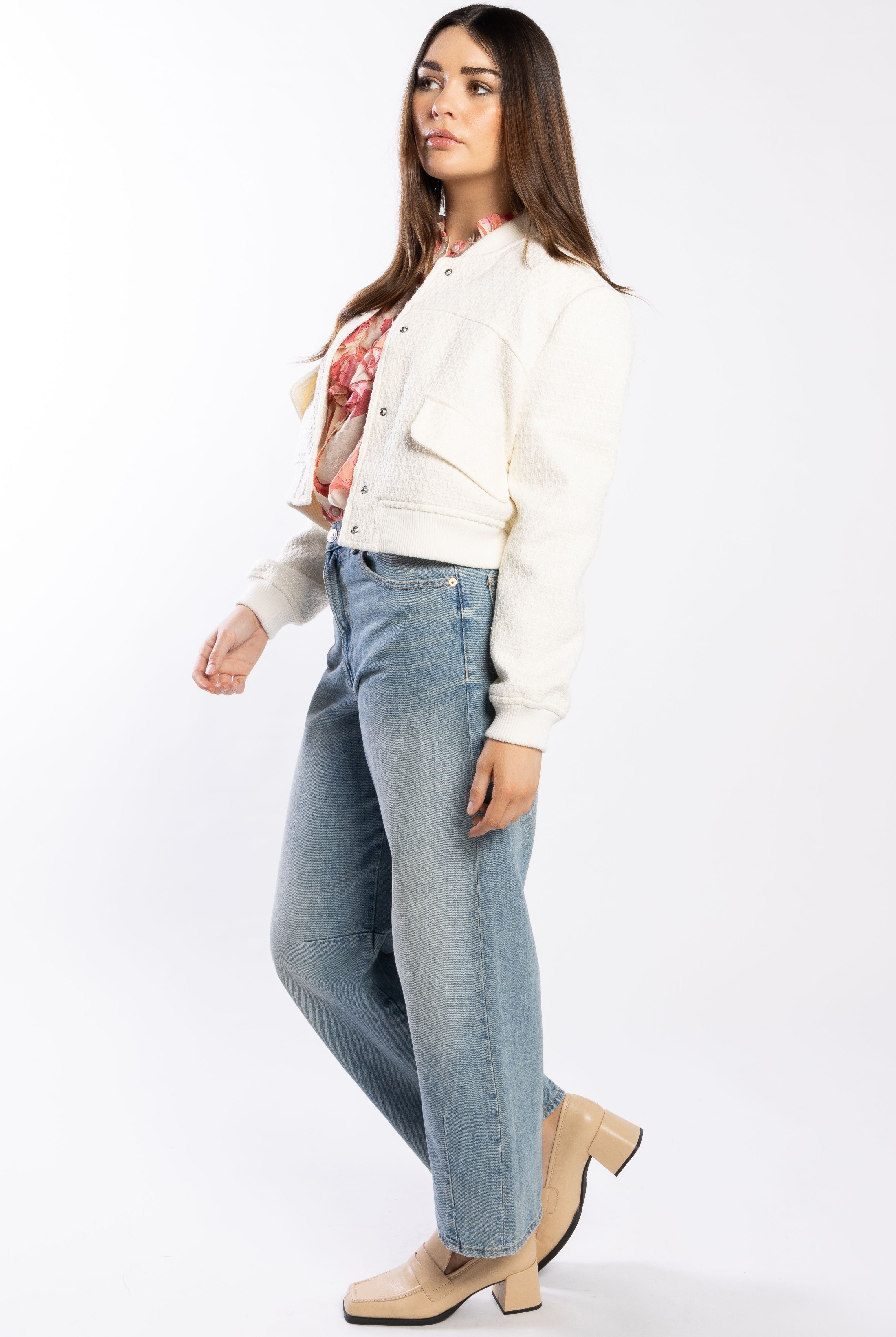 DRAMA THE LABEL Emily Bomber - Ivory - Magpie Style