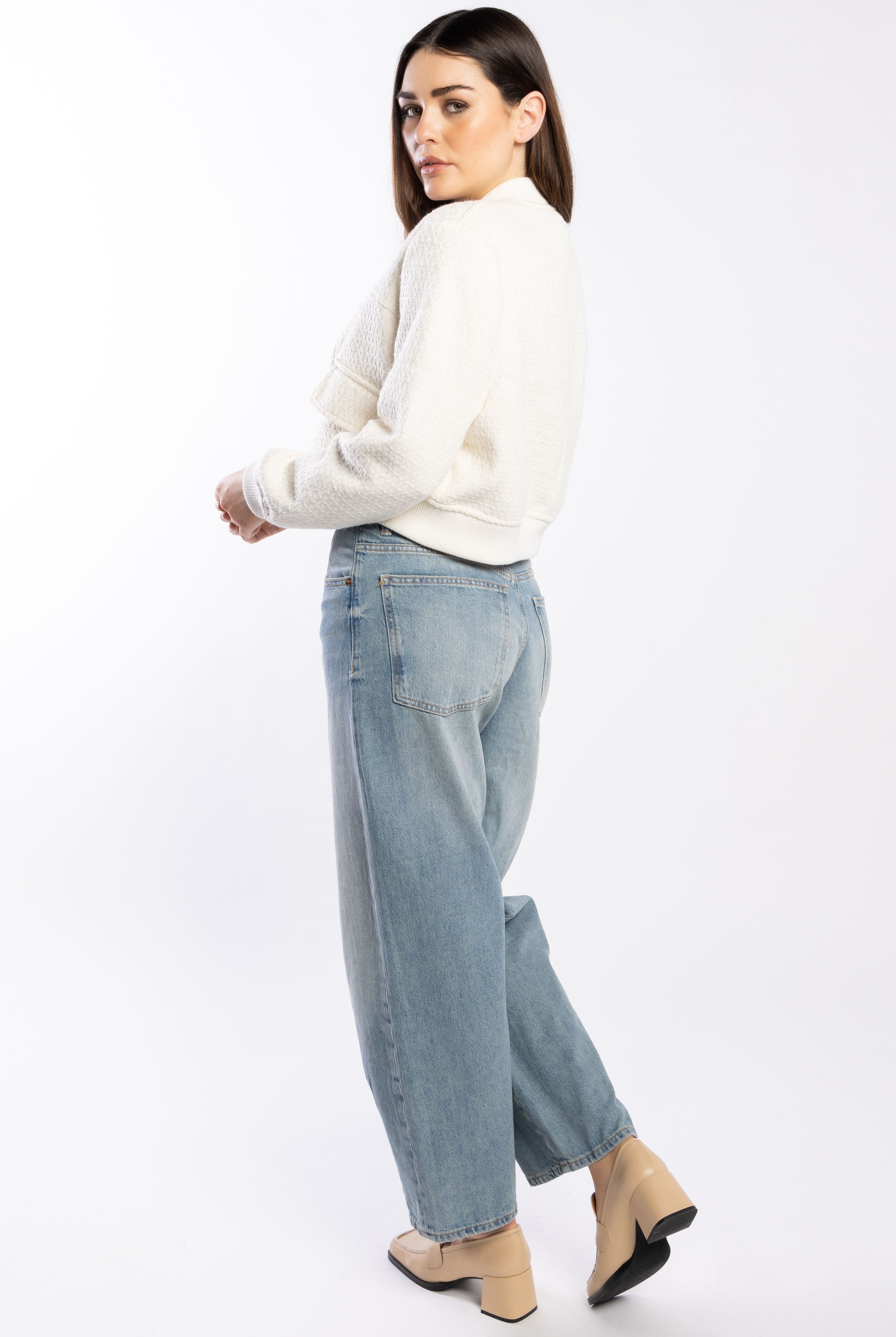 DRAMA THE LABEL Emily Bomber - Ivory - Magpie Style