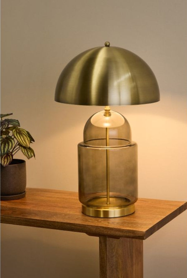 Brass Halo Lamp - Magpie Style