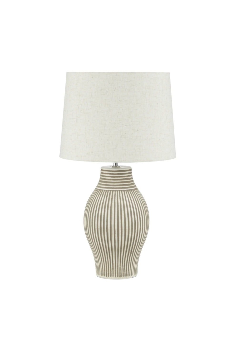 Textured Ceramic Table Lamp - Magpie Style