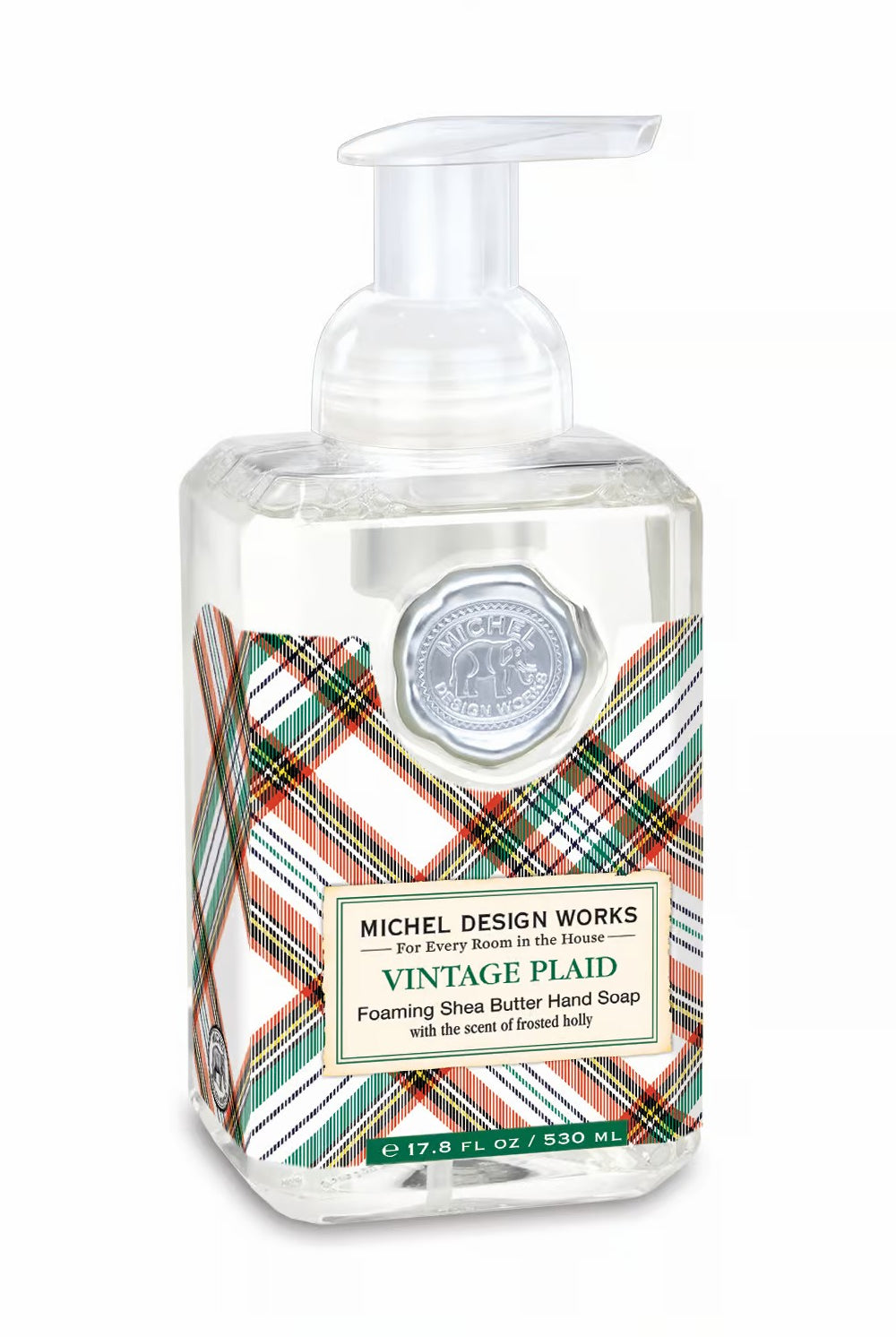 MICHEL DESIGN WORKS Foaming Hand Soap - Vintage Plaid - Magpie Style