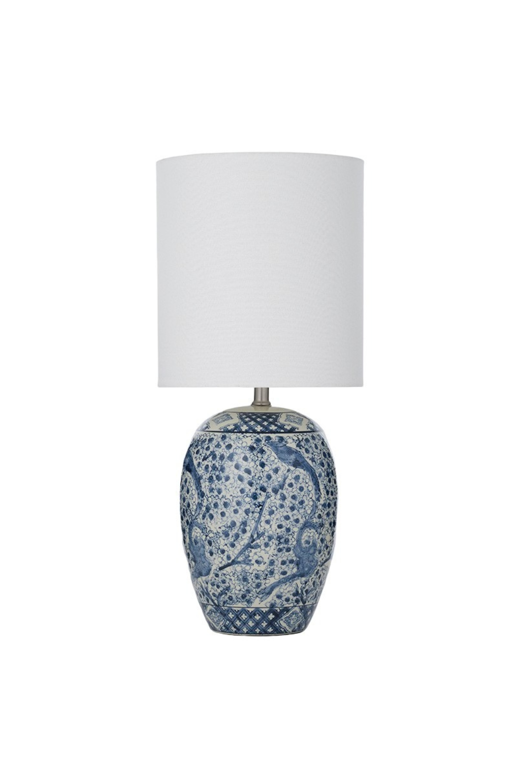 Bai Lai Navy Ceramic Lamp - Magpie Style