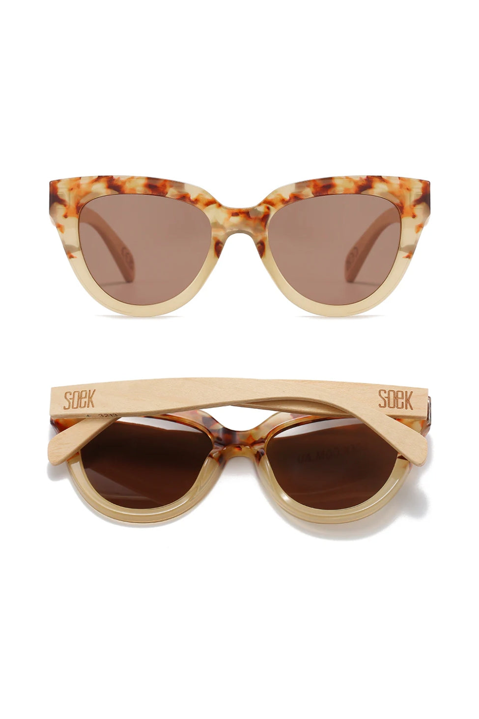 SOEK Flutter Sunglasses - Desert Tortoise - Magpie Style