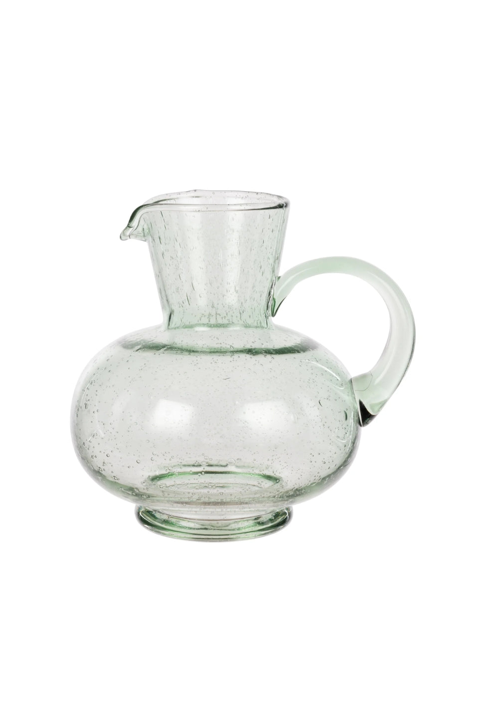 Glass Jug - Green - Magpie Style