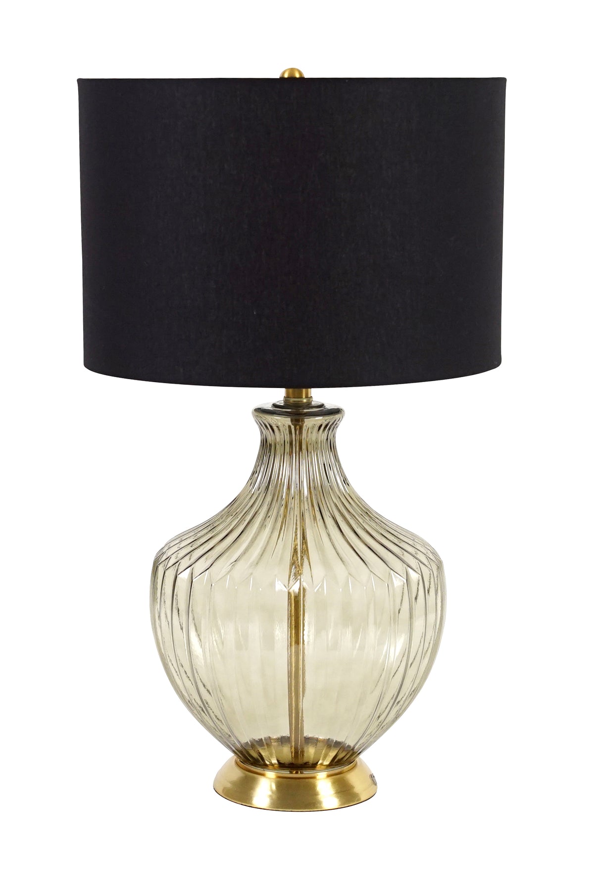 Gold Glass Urn Lamp - Magpie Style