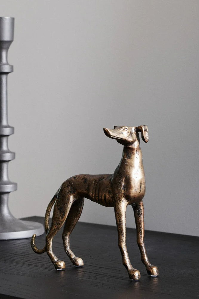Rudinoe Brass Greyhound - Magpie Style