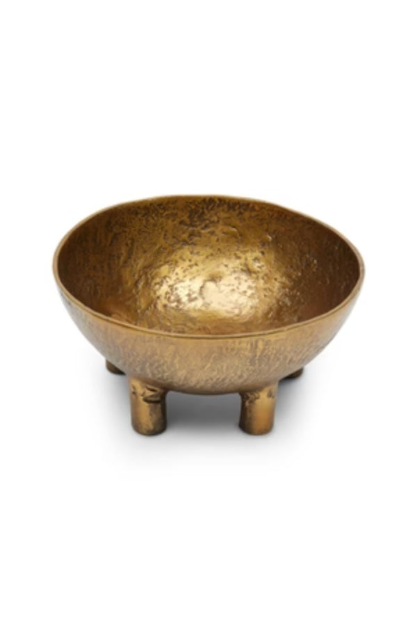 Mondar Large Bowl - Antiqe Gold - Magpie Style