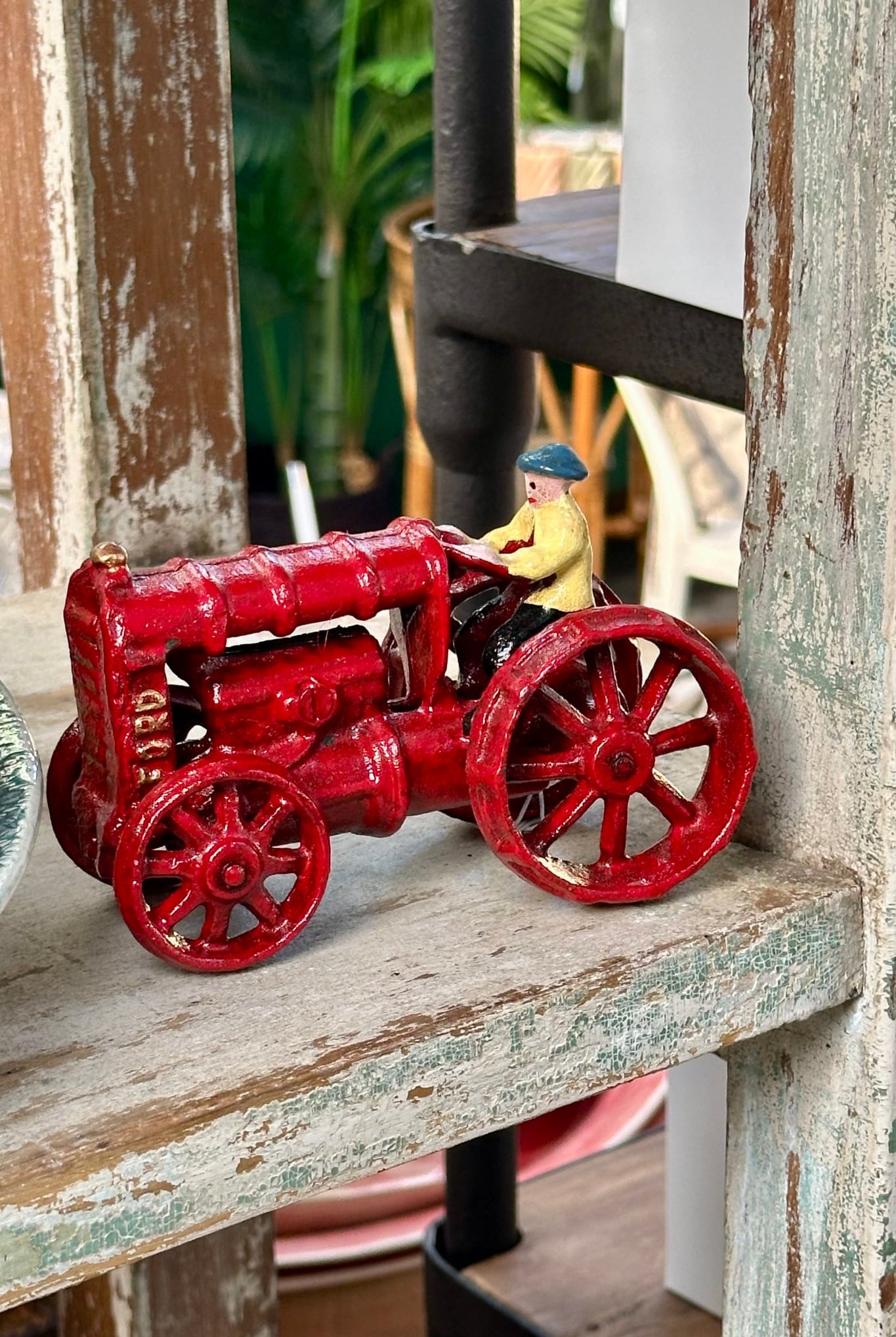 Cast Iron Tractor - Red - Magpie Style