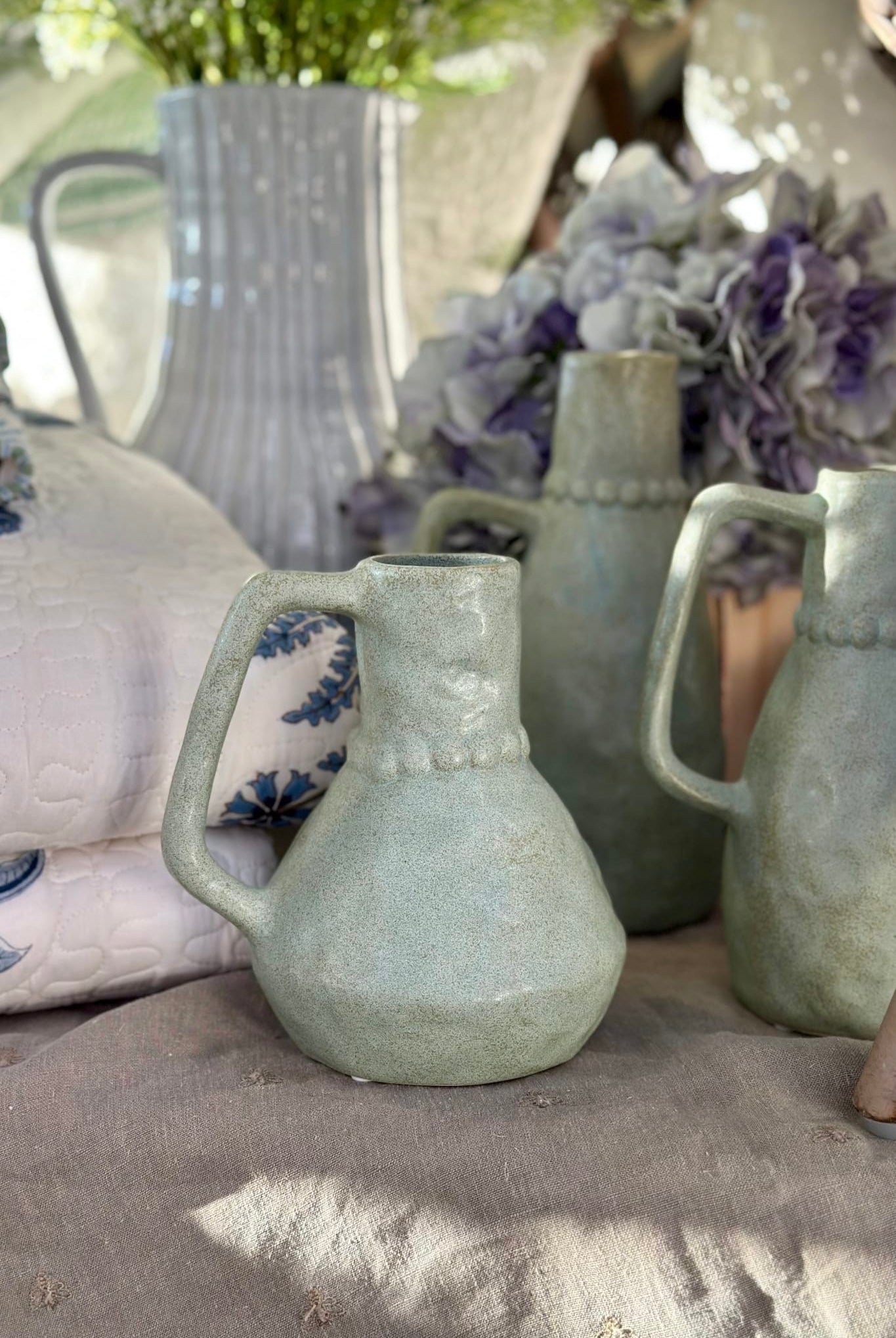 Jessopy Celedon Jug Small - Magpie Style