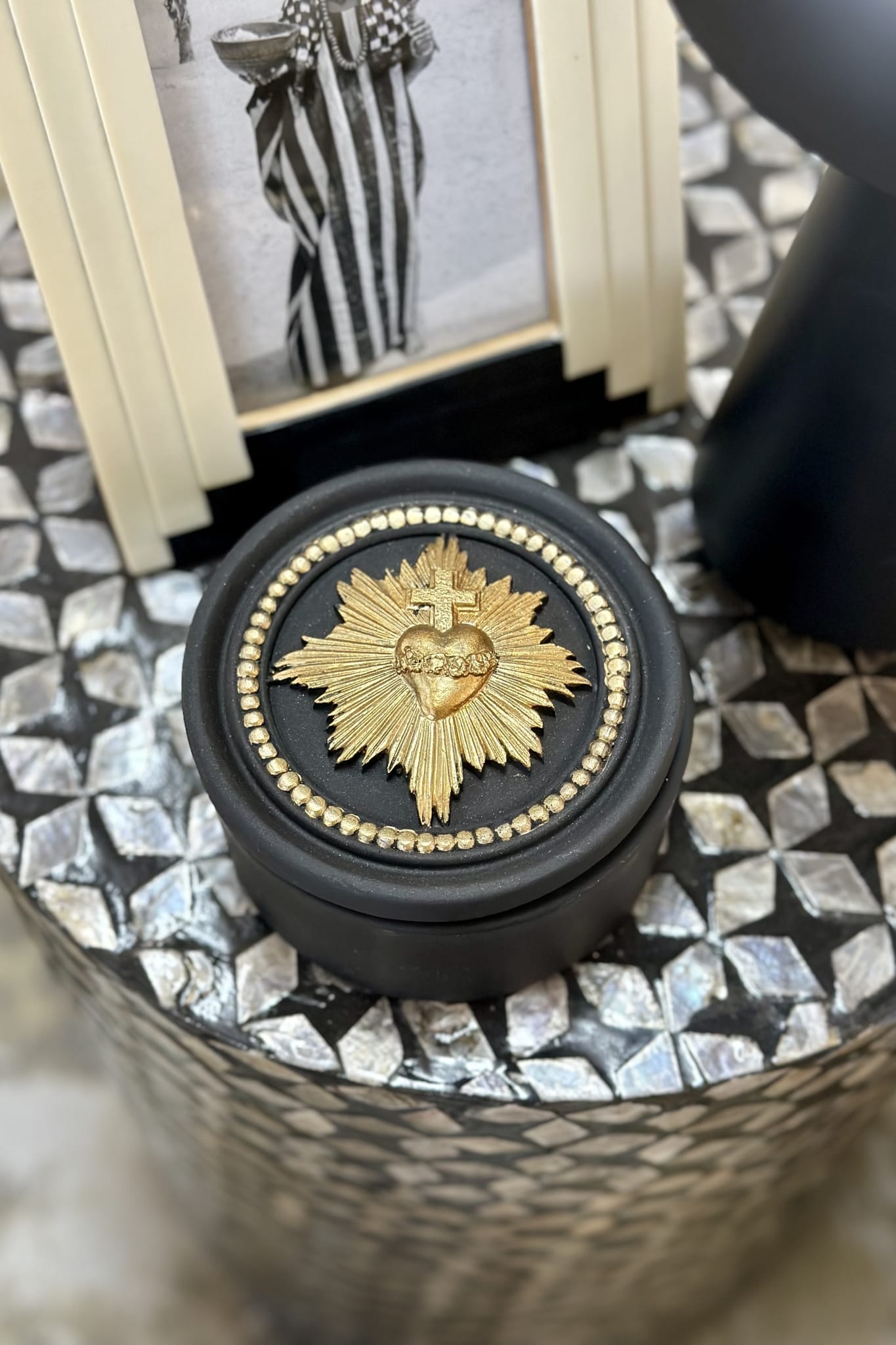 Heart Box - Black/Gold - Magpie Style