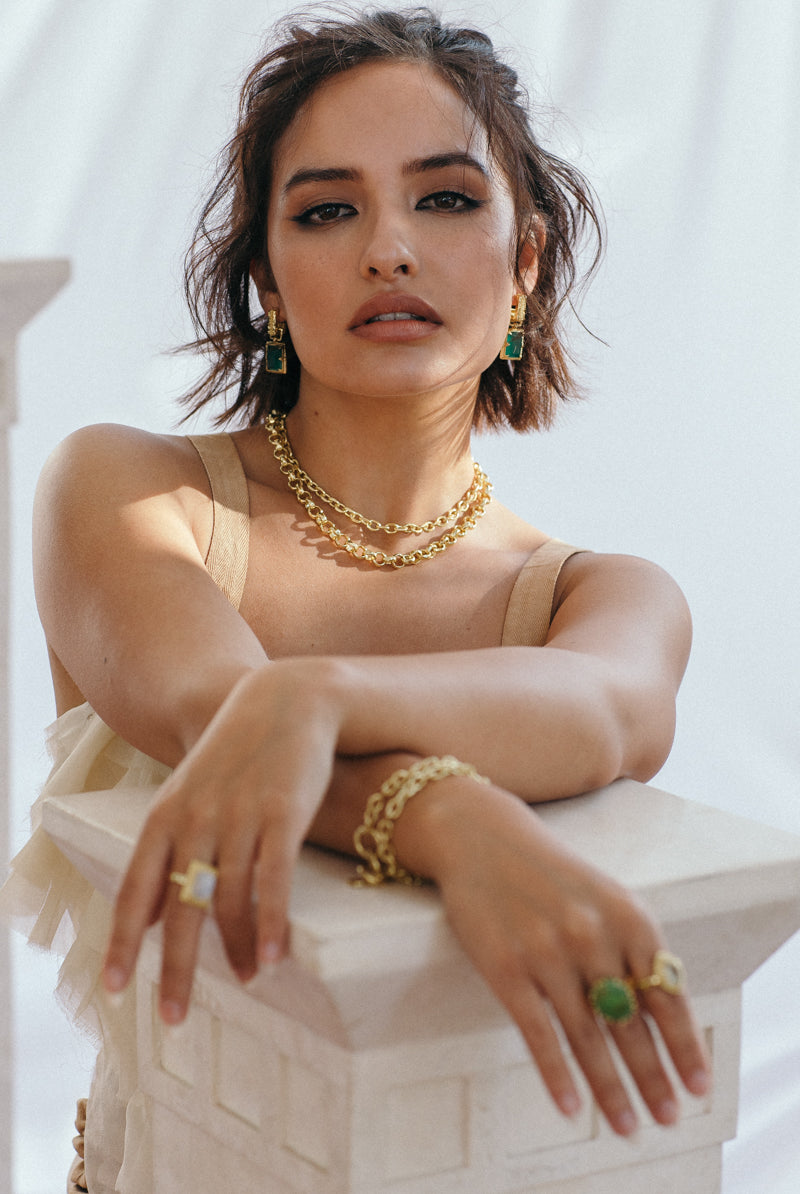 MOUNTAIN & MOON Rita Necklace Gold - Magpie Style