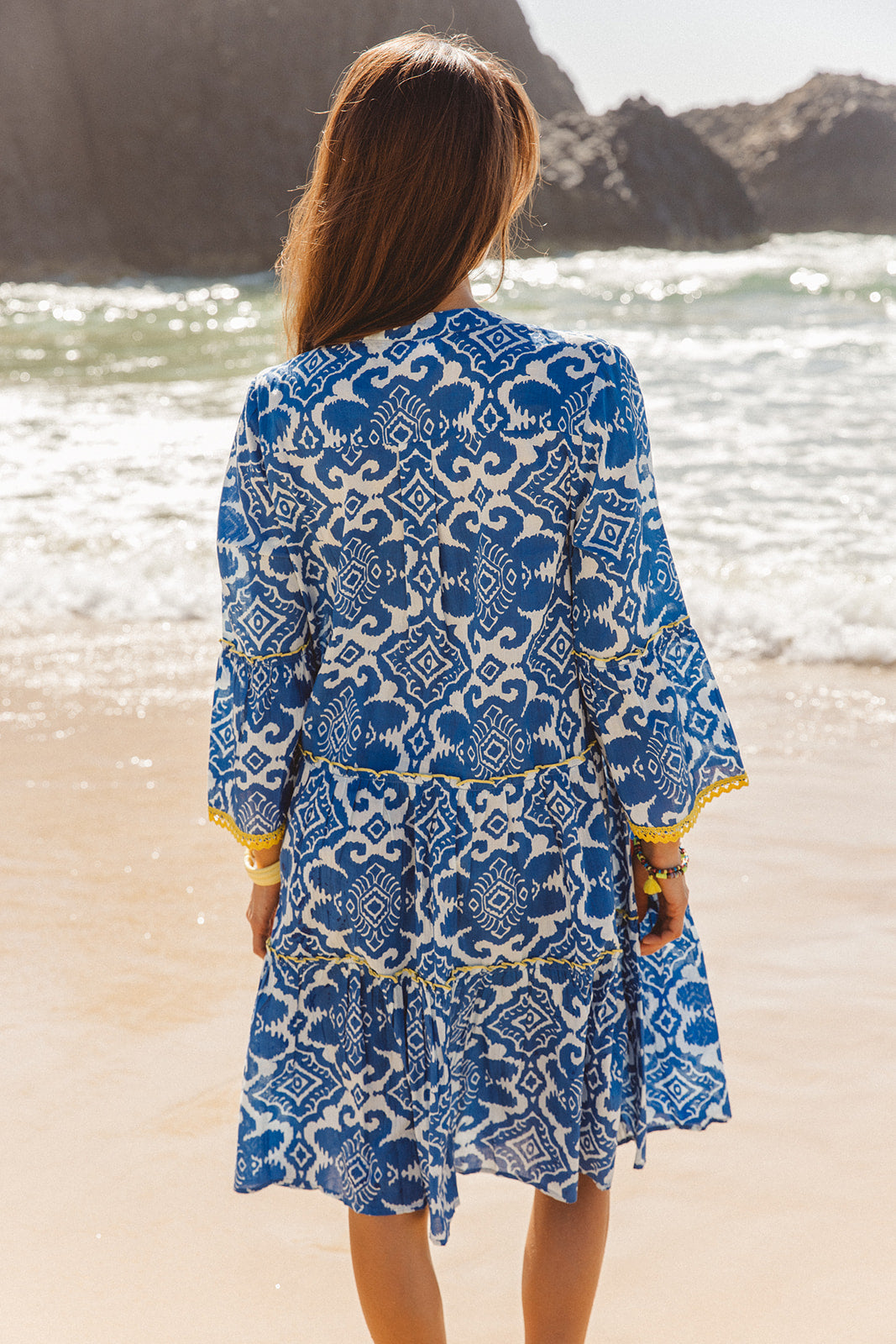 I AM PYLGRYM Miska Dress - Amalfi Print - Magpie Style