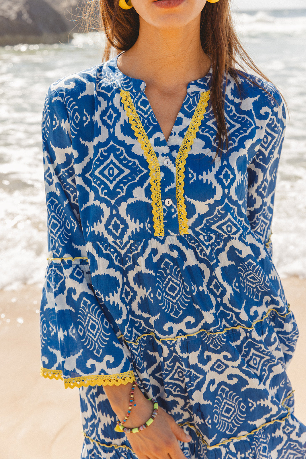 I AM PYLGRYM Miska Dress - Amalfi Print - Magpie Style