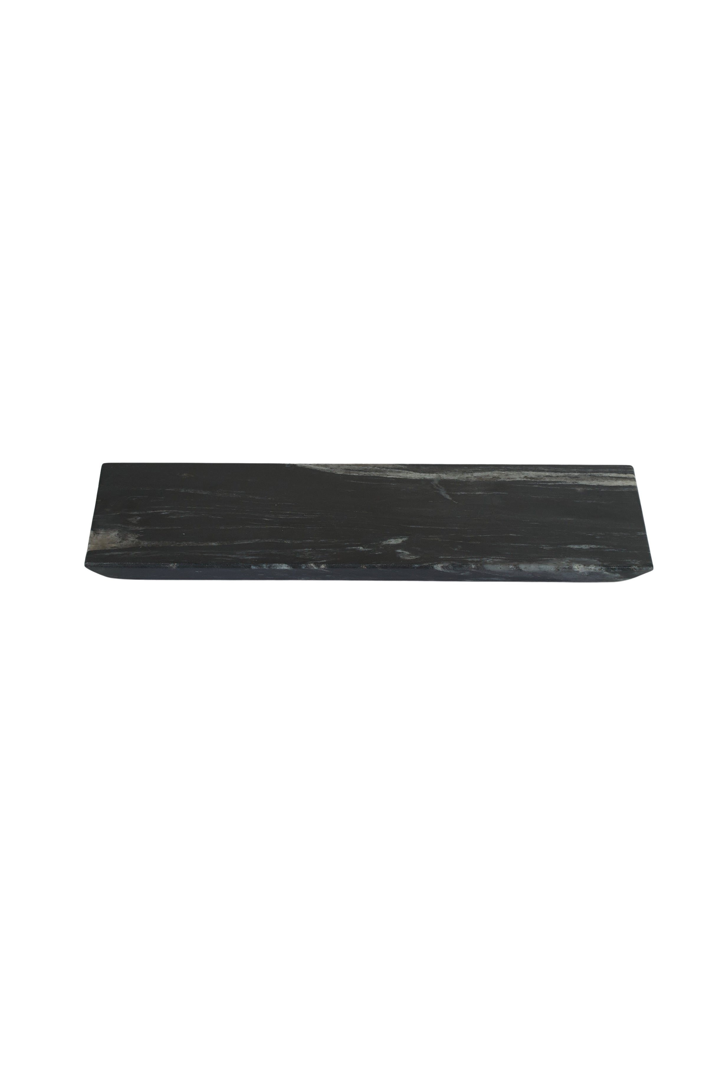 Marissa Black Marble Tray - Magpie Style