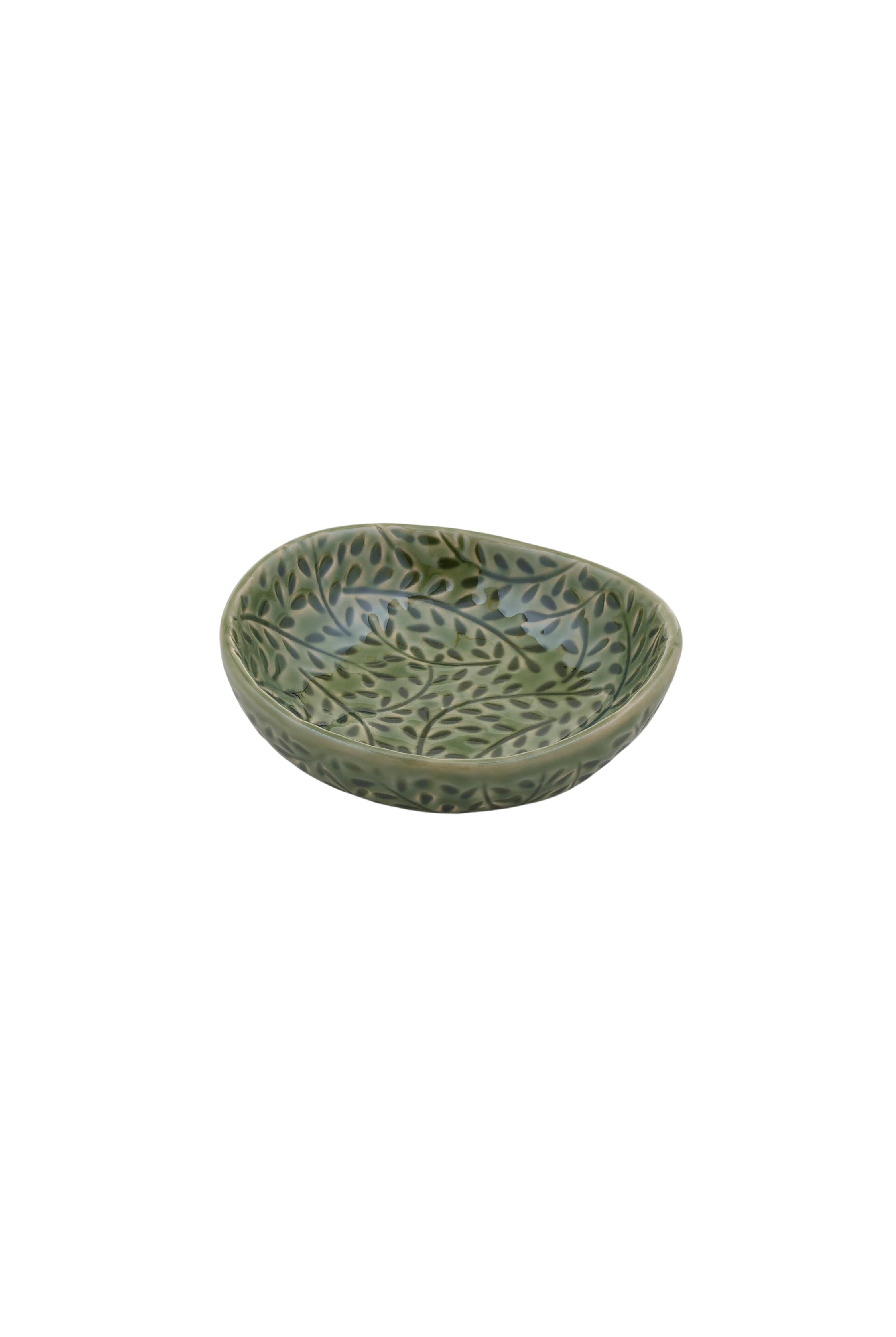 Marseille Green Ceramic Bowl - Magpie Style