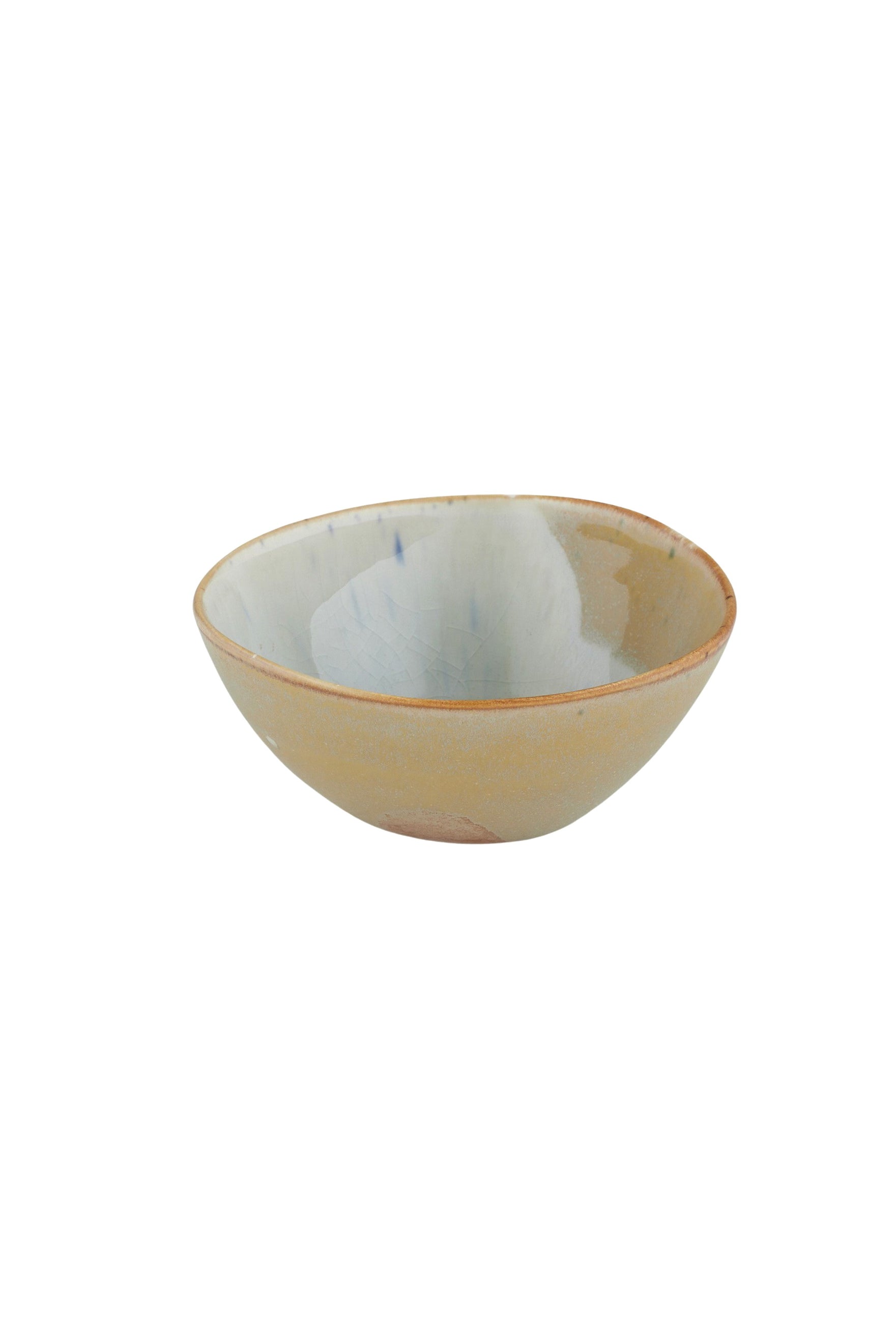 Inky Splash Glazed Ceramic Bowl - Magpie Style