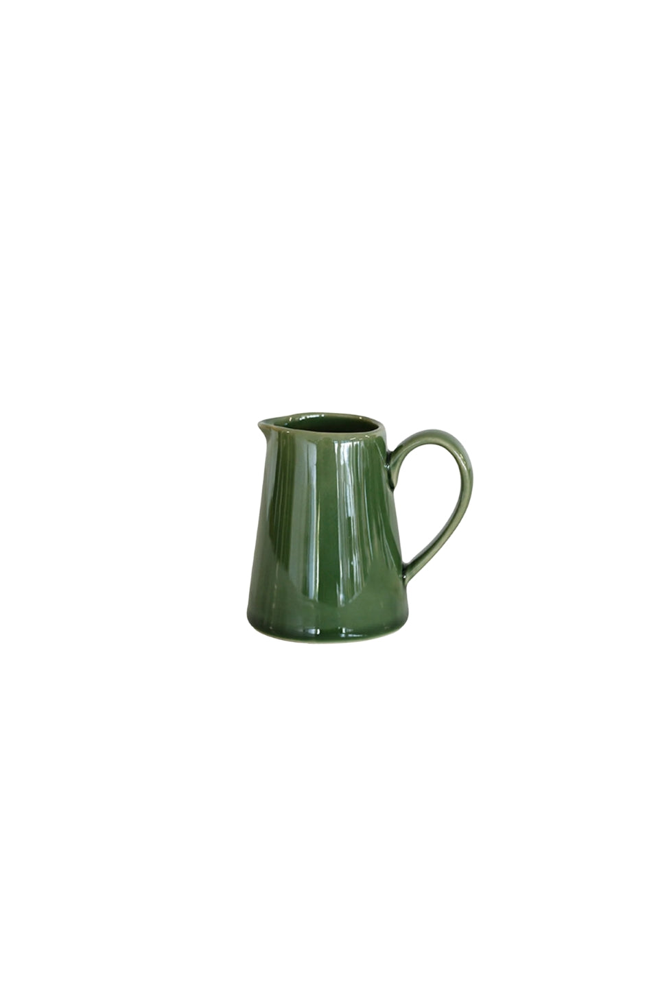 Ceramic Mini Jug Forest Glaze - Magpie Style