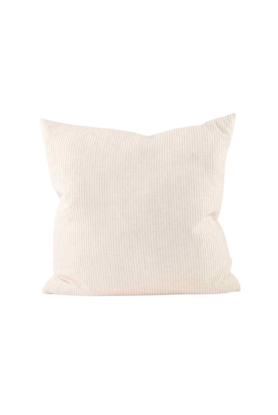 EADIE Large Marina Cushion - Off White/Natural Stripe - Magpie Style