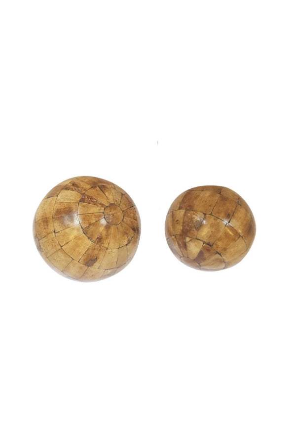 Bone Ball - 12cm - Antique Finish - Magpie Style