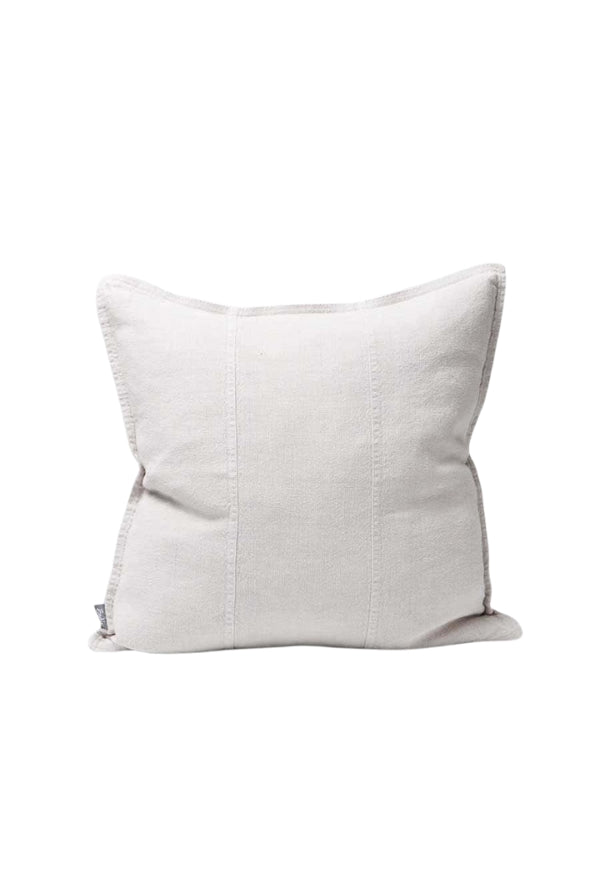 Lucatt Silver Linen Cushion - 50cm - Magpie Style